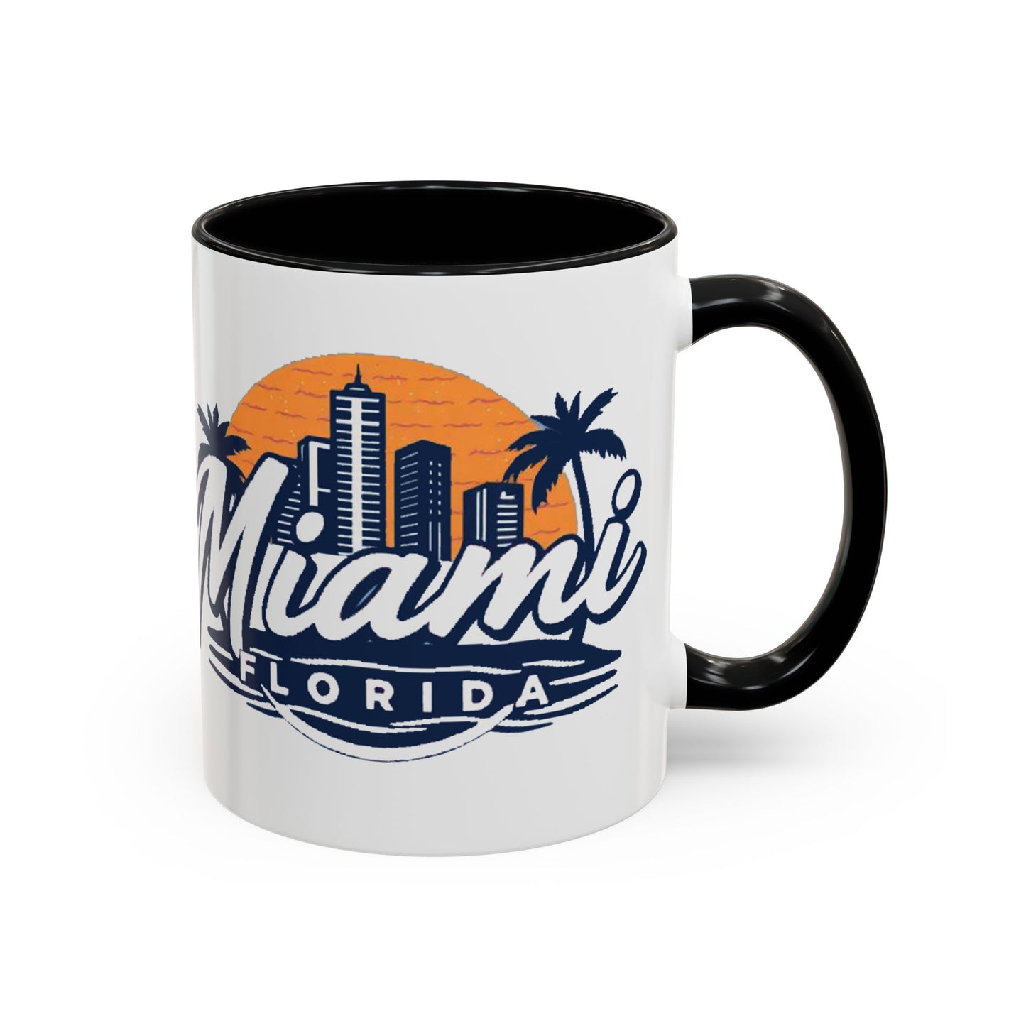 Retro Miami Accent Coffee Mug