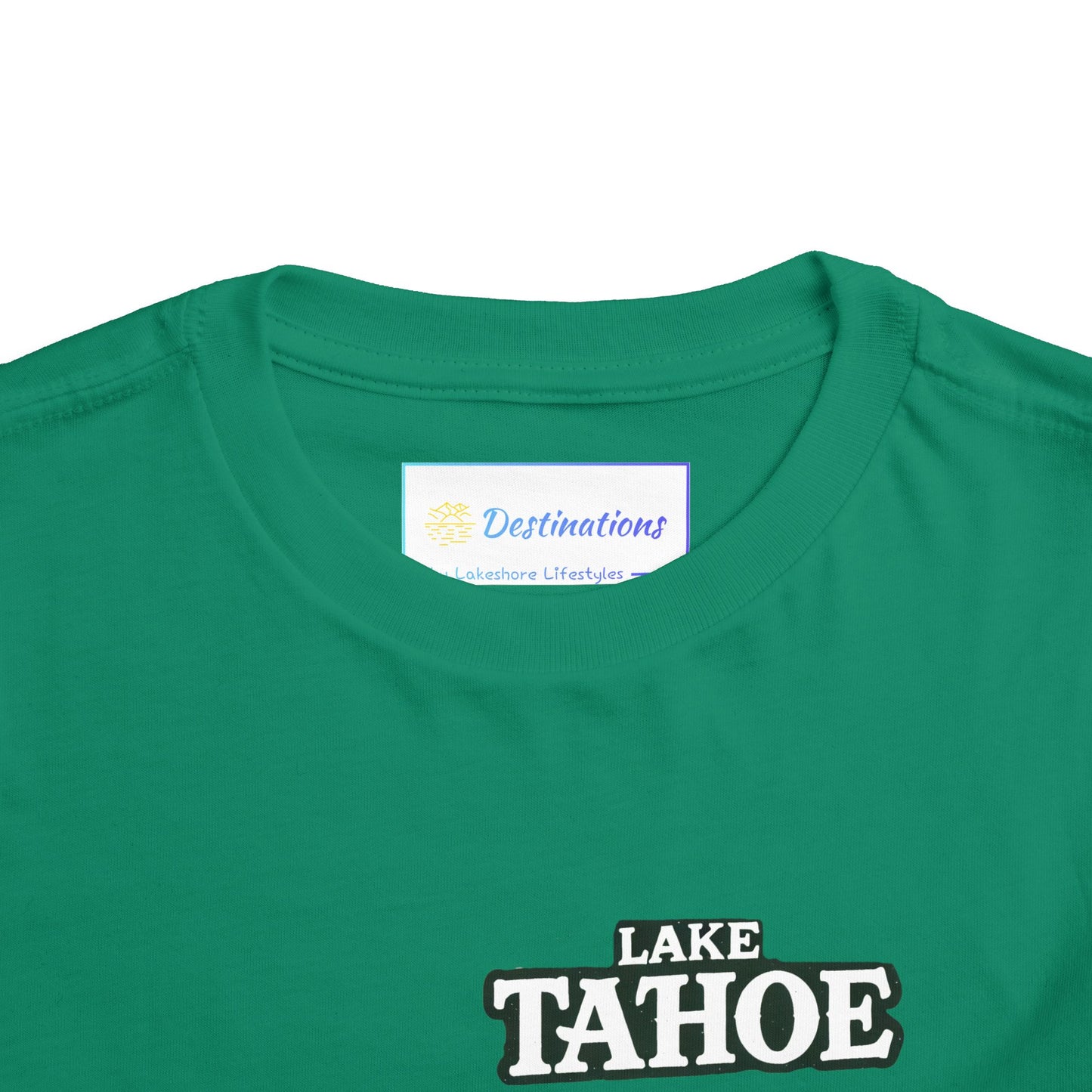 Vintage Lake Tahoe Unisex Toddler Short Sleeve Tee