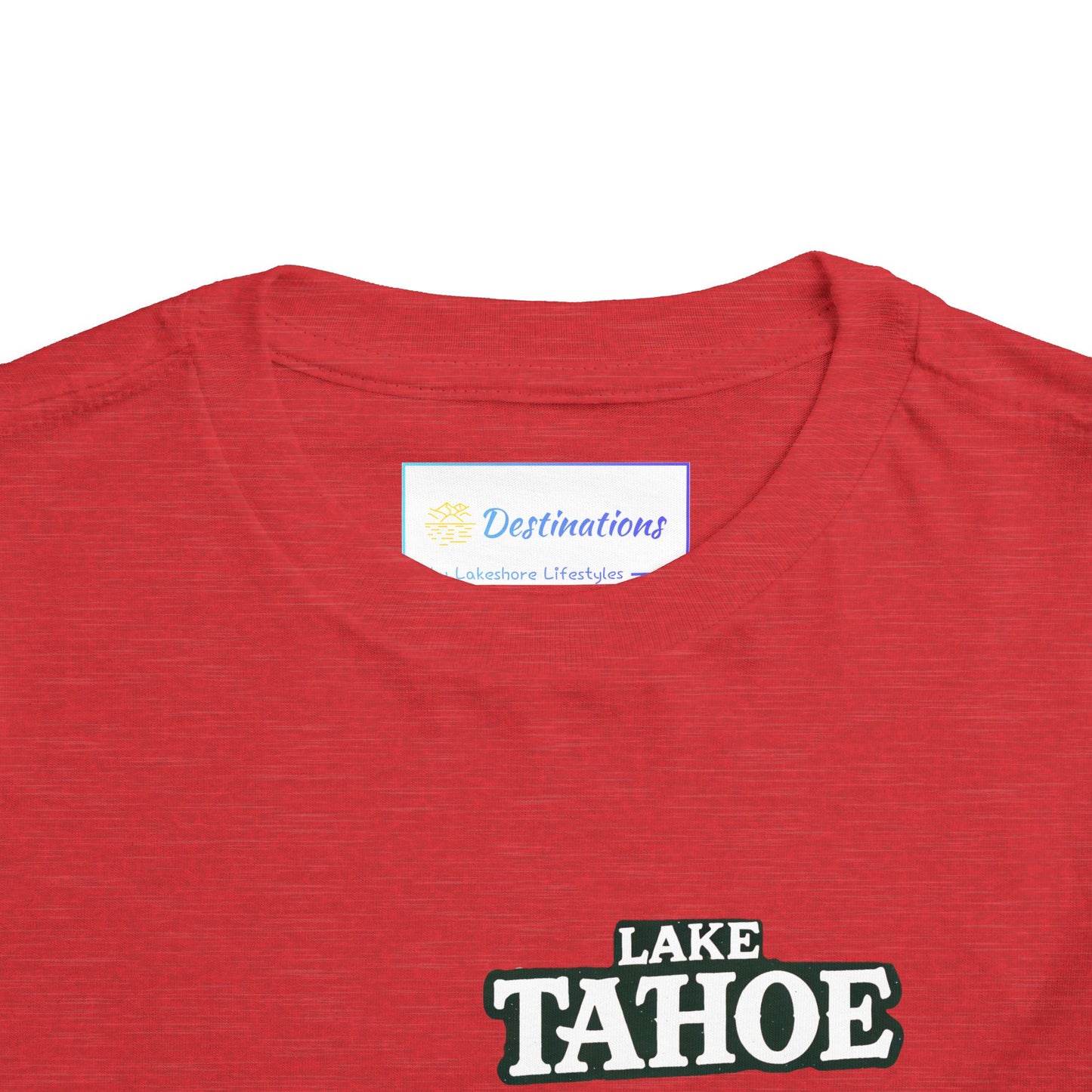 Vintage Lake Tahoe Unisex Toddler Short Sleeve Tee