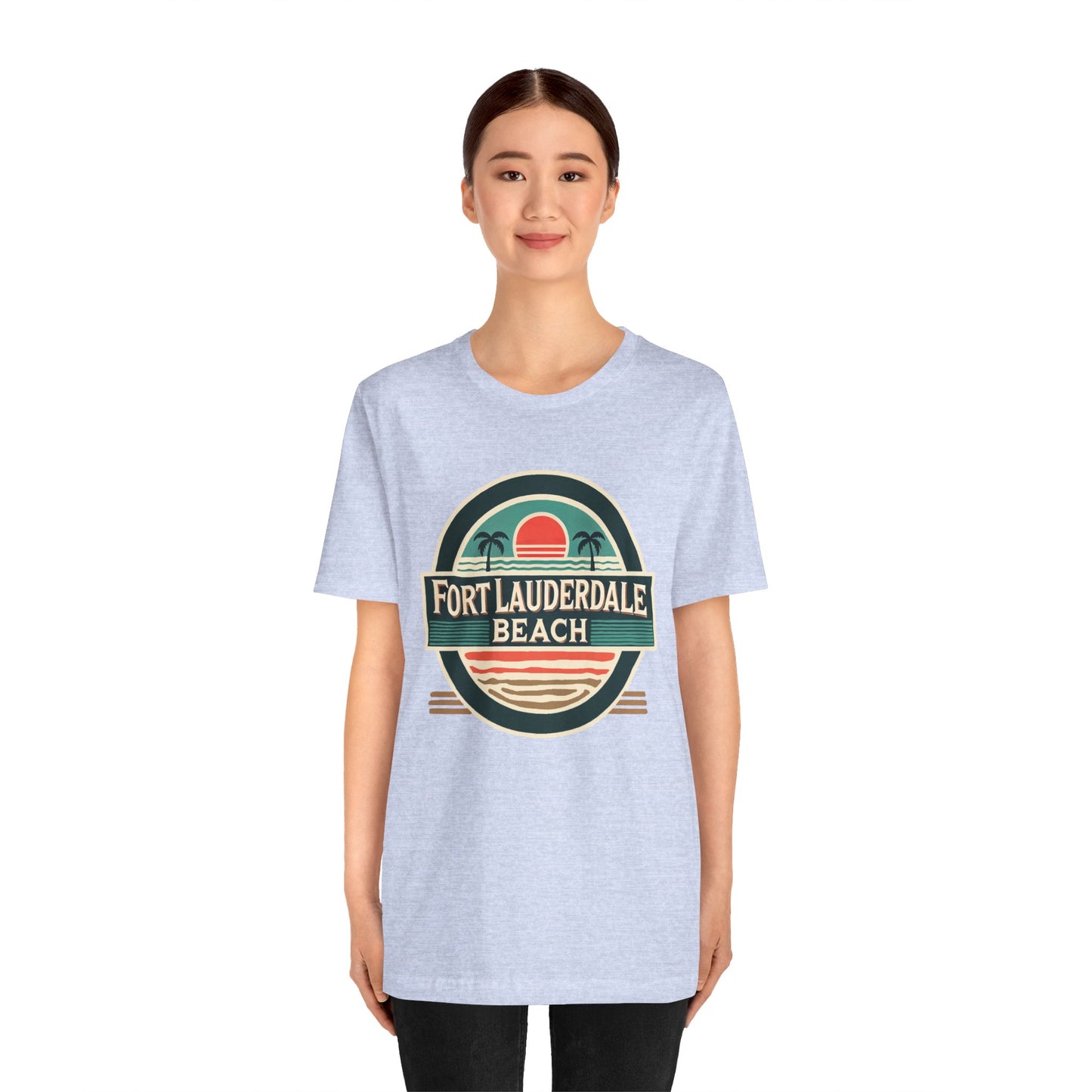 Vintage Fort Lauderdale Unisex Jersey Short Sleeve Tee