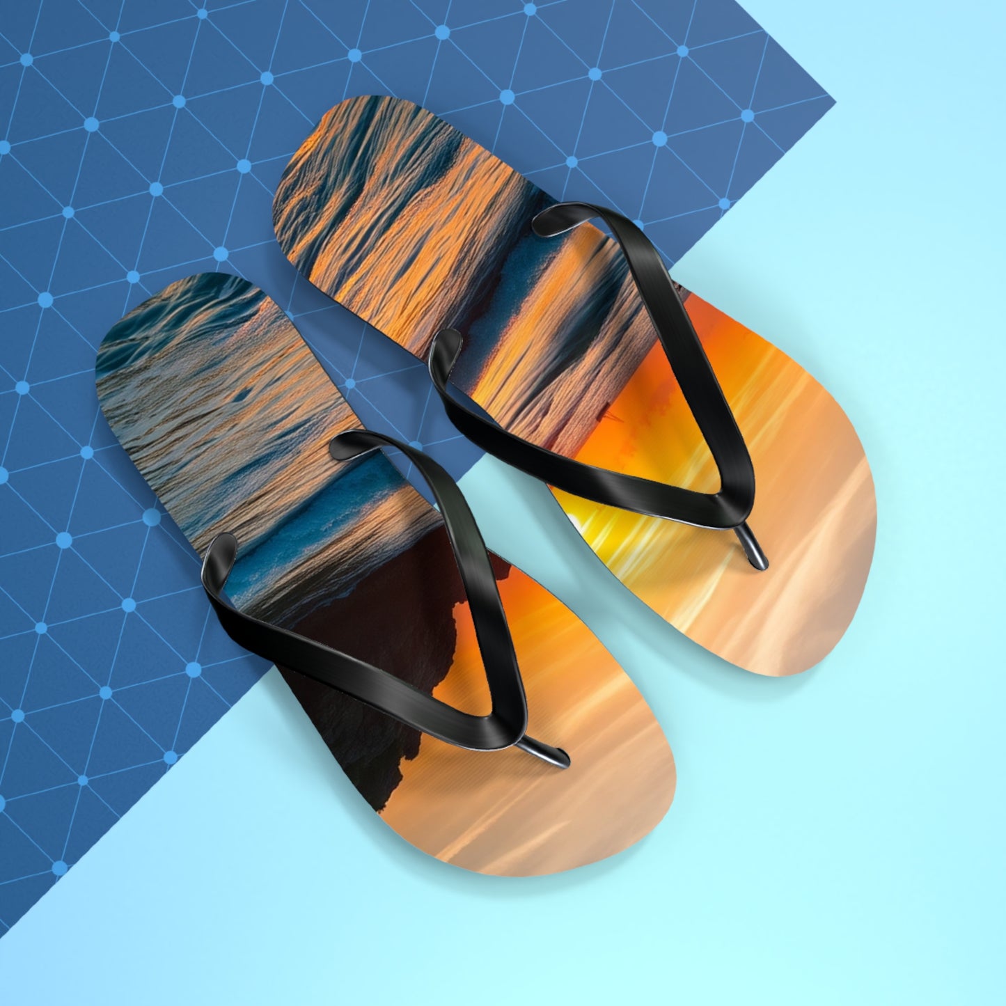 Sunset Flip Flops