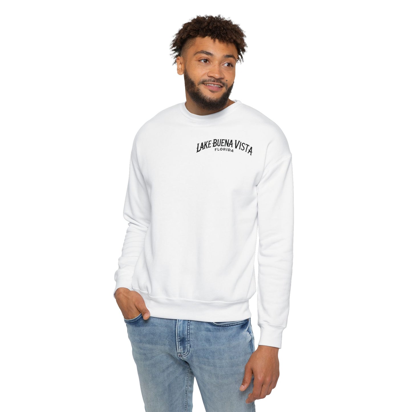 Adventurous Lake Buena Vista Unisex Drop Shoulder Sweatshirt