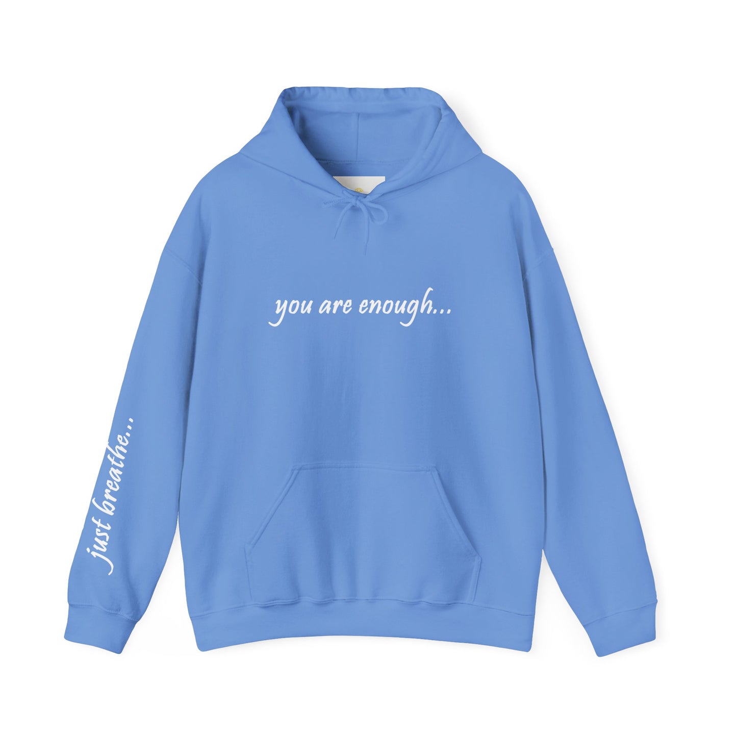 You Are Enough - Mental Health Awareness Cotton Hoodie