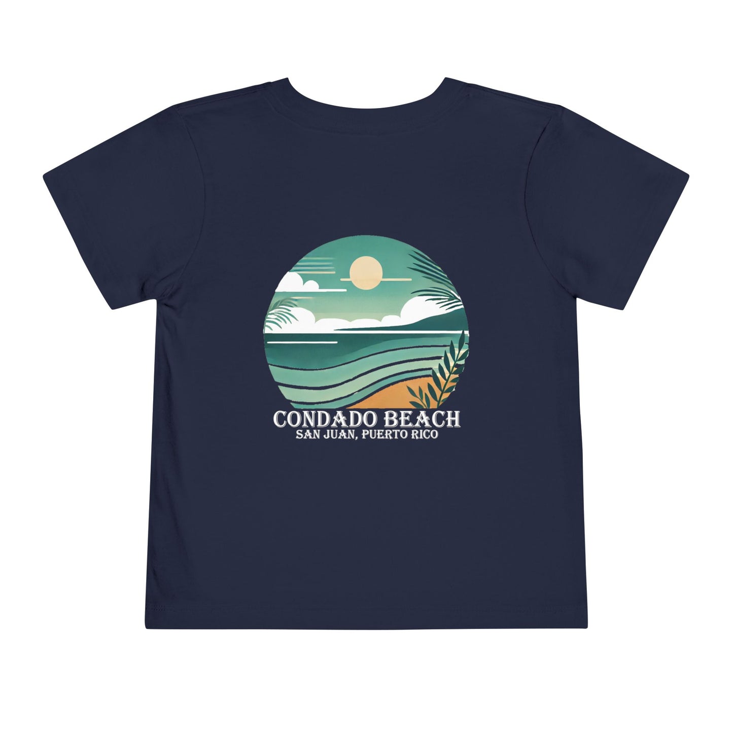 Coastal Vibes Condado Beach Unisex Toddler Short Sleeve Tee