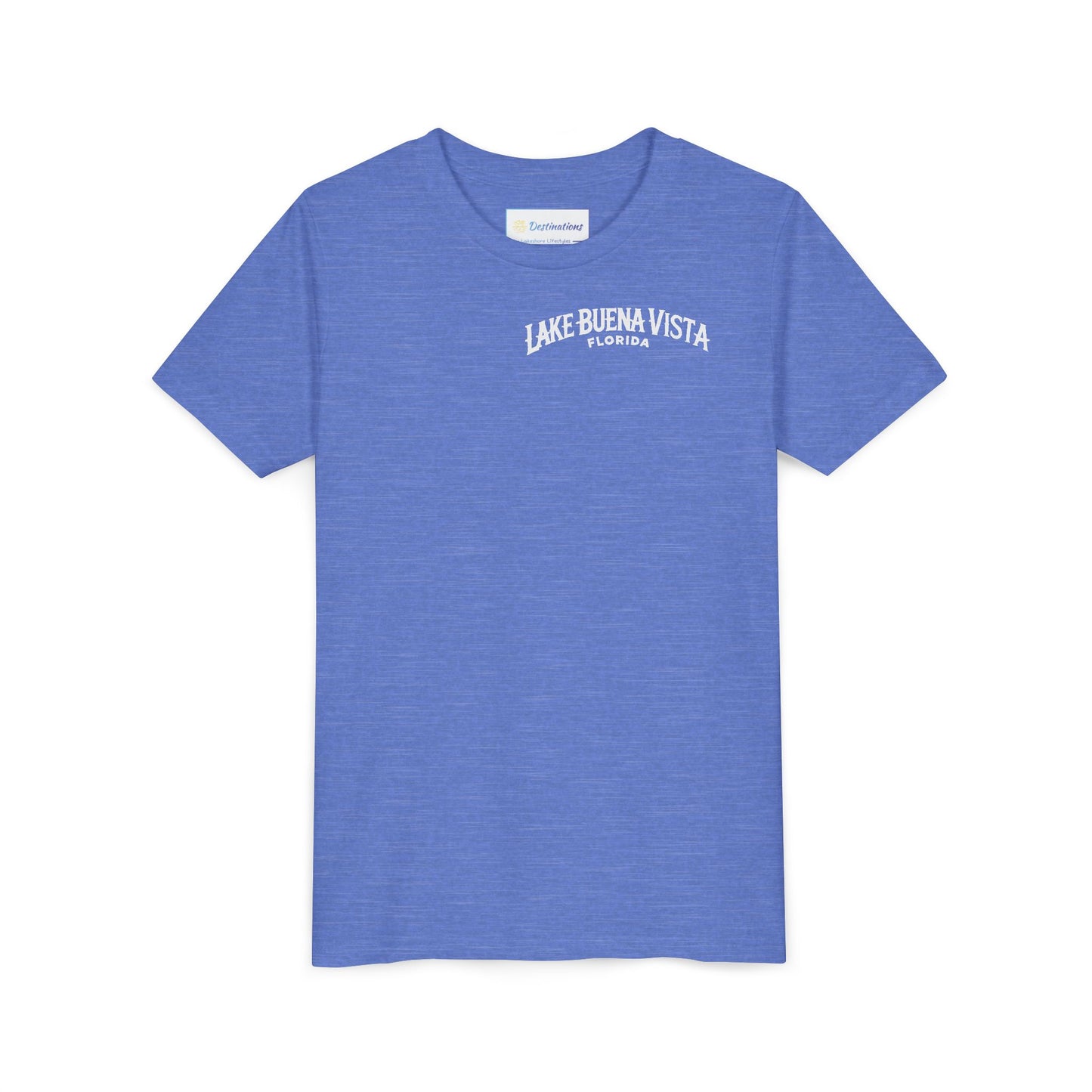 Adventurous Lake Buena Vista Unisex Youth Short Sleeve Tee