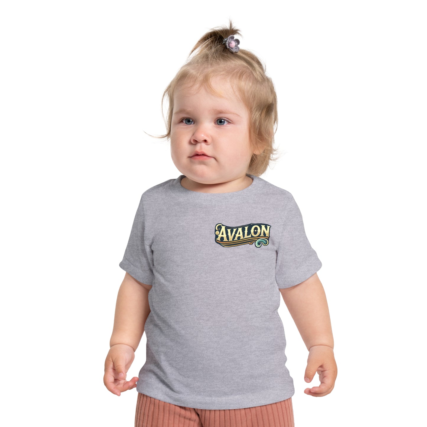 Elegant Avalon Unisex Baby Short Sleeve T-Shirt