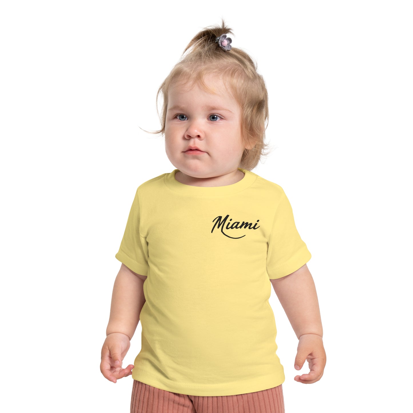 Retro Miami Unisex Baby Short Sleeve T-Shirt