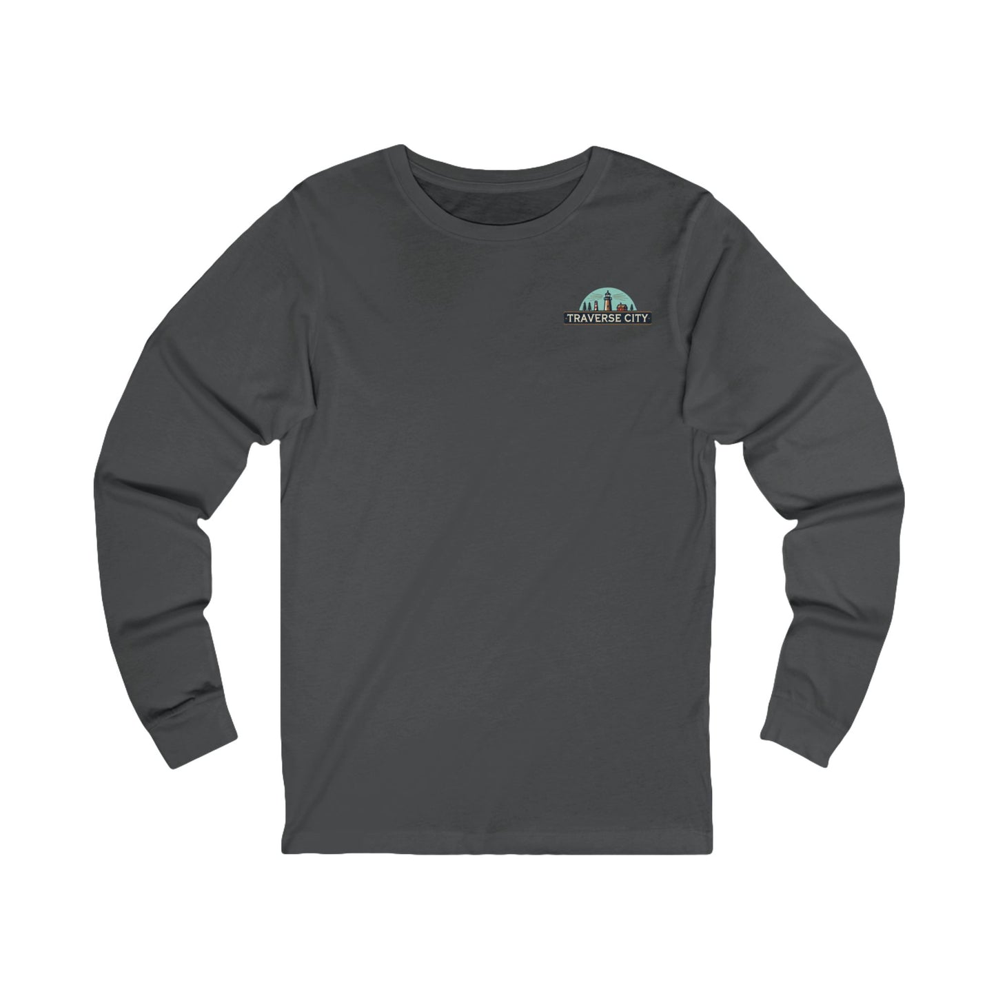 Vintage Traverse City Unisex Jersey Long Sleeve Tee