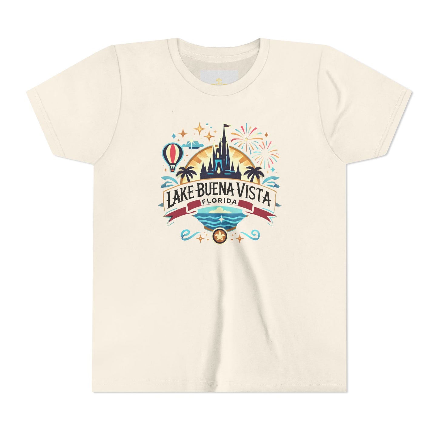 Adventurous Lake Buena Vista Unisex Youth Short Sleeve Tee