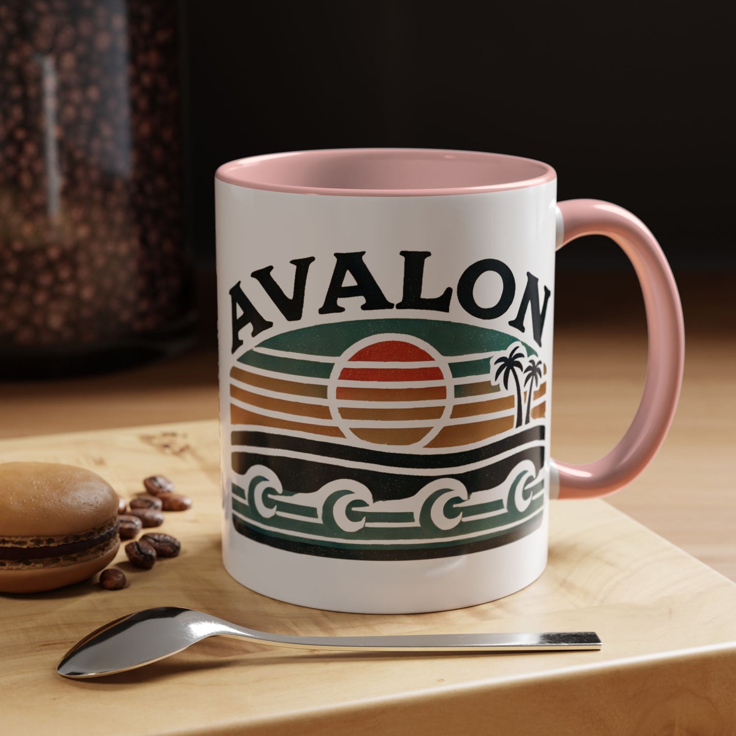 Retro Avalon Accent Coffee Mug