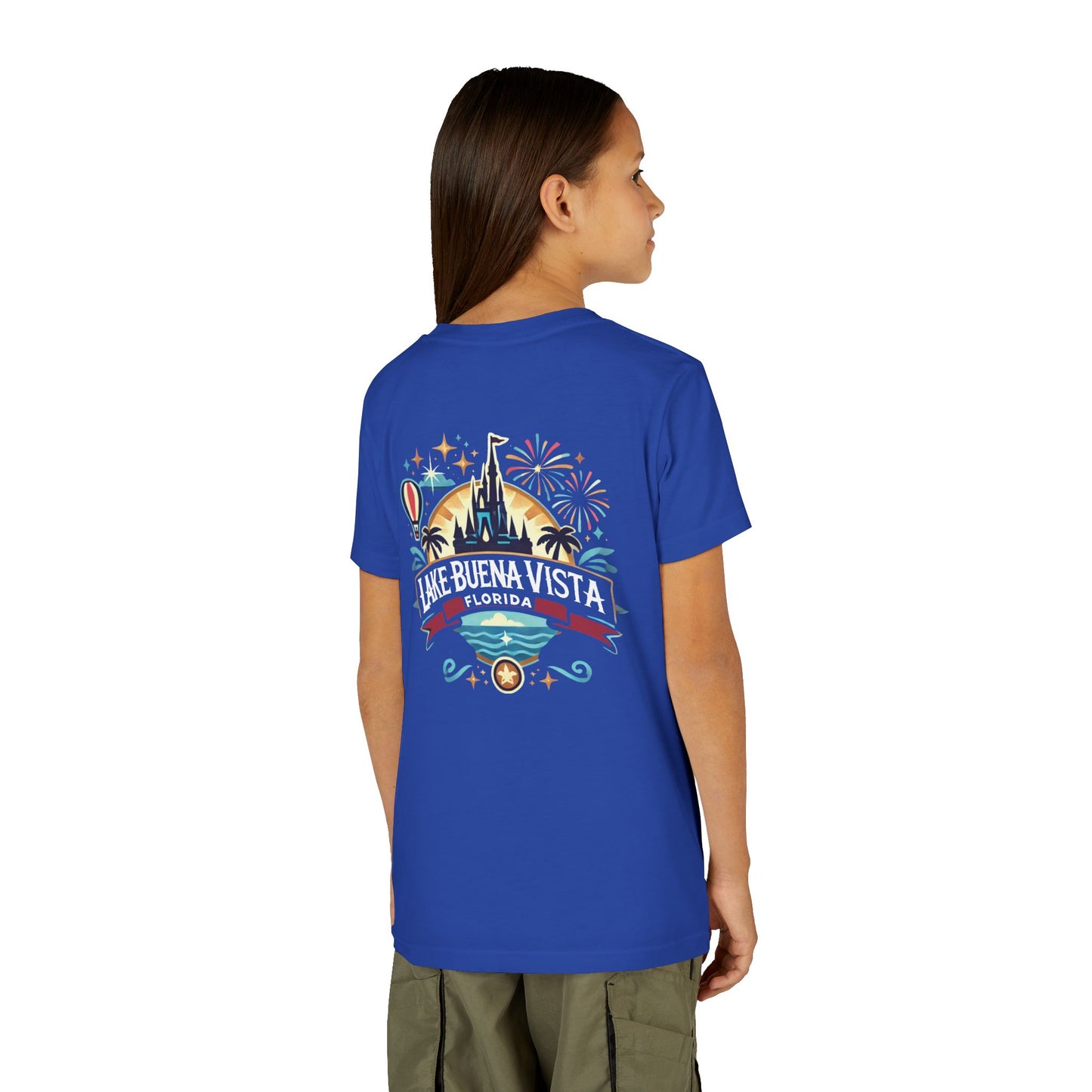 Adventurous Lake Buena Vista Unisex Youth Short Sleeve Tee