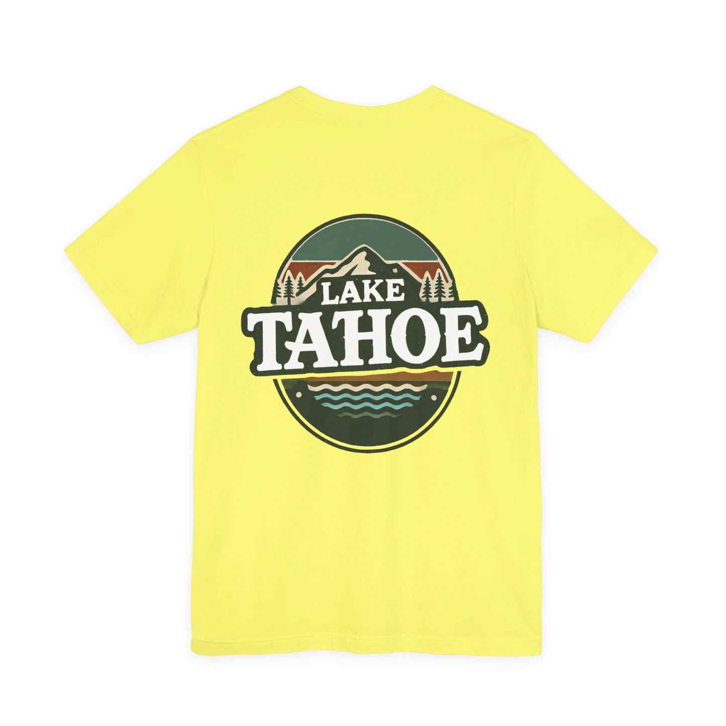 Vintage Lake Tahoe Unisex Jersey Short Sleeve Tee
