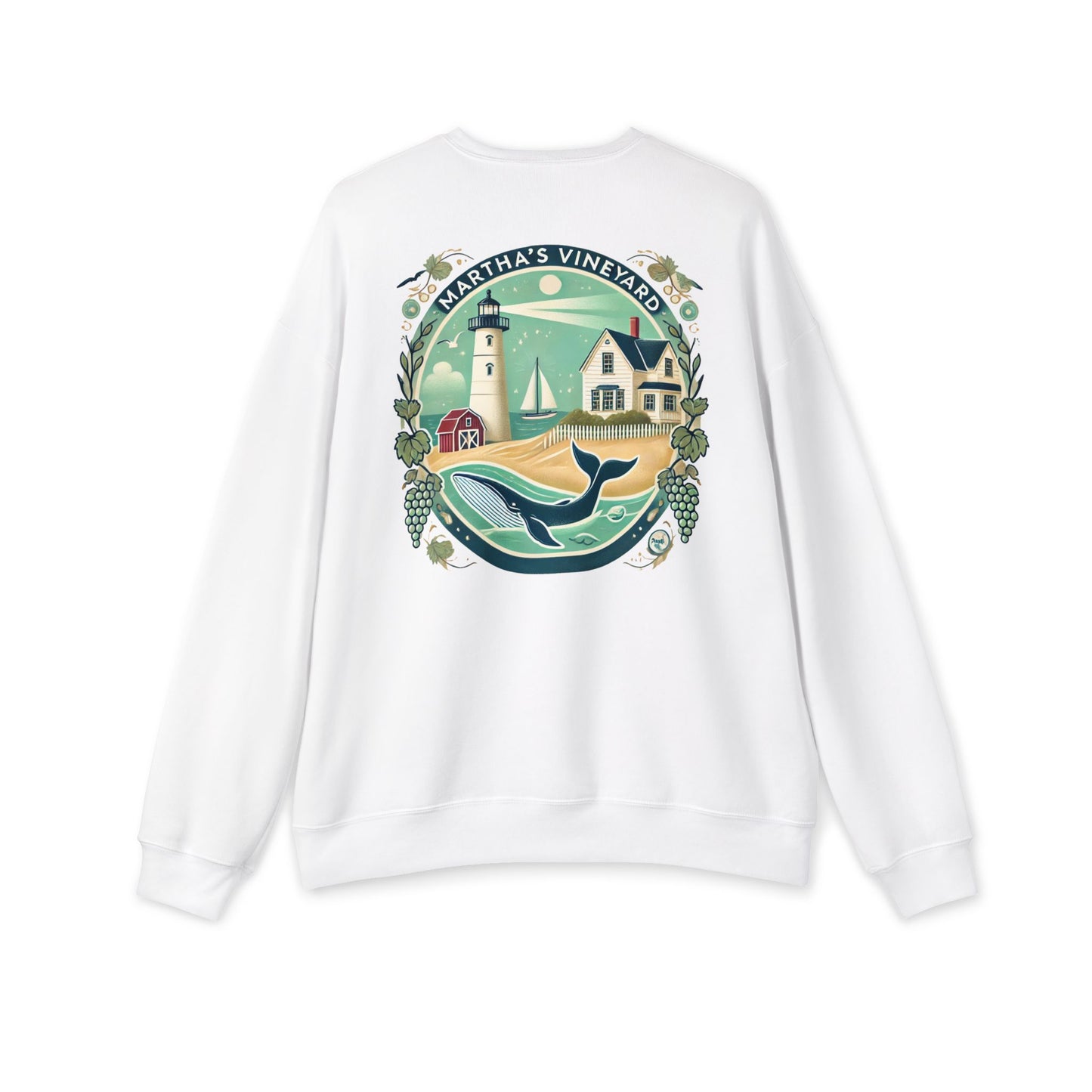 Vintage Martha's Vineyard Unisex Drop Shoulder Sweatshirt