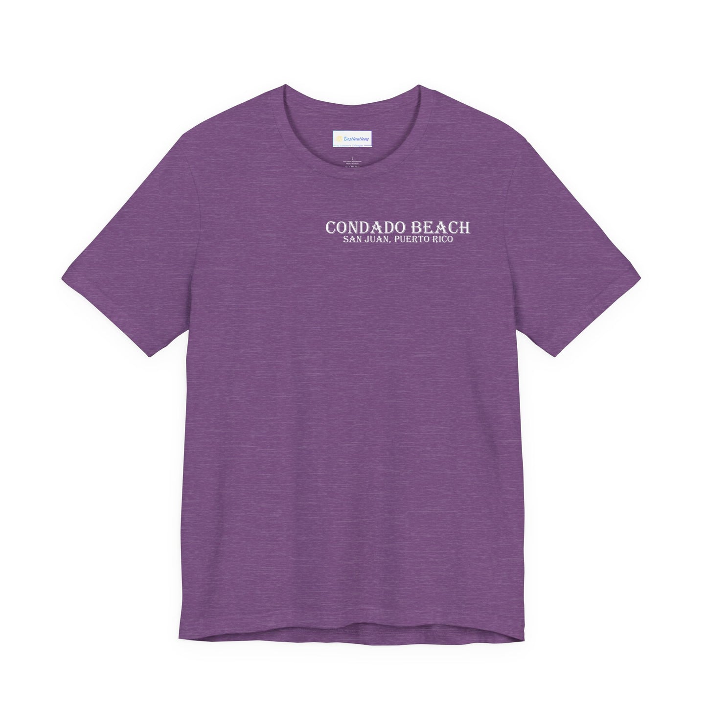 Coastal Vibes Condado Beach Unisex Jersey Short Sleeve Tee