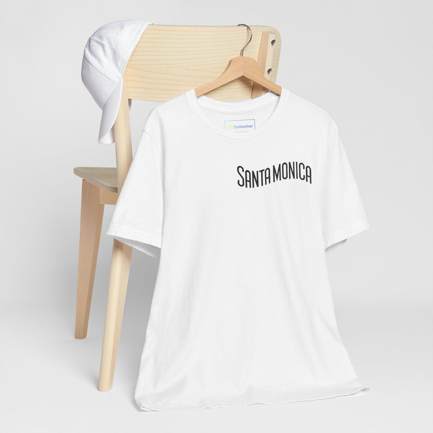 Vibrant Santa Monica Unisex Jersey Short Sleeve Tee