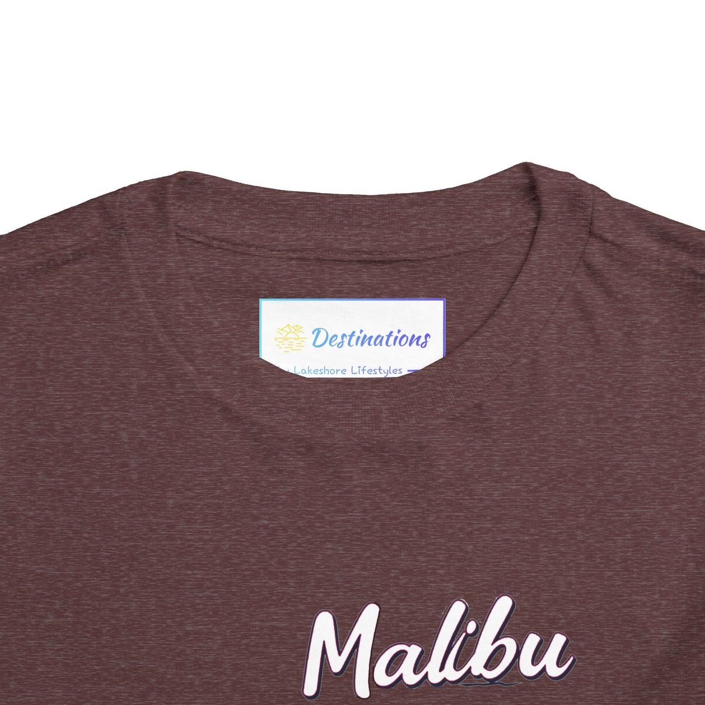 Retro Malibu Unisex Toddler Short Sleeve Tee