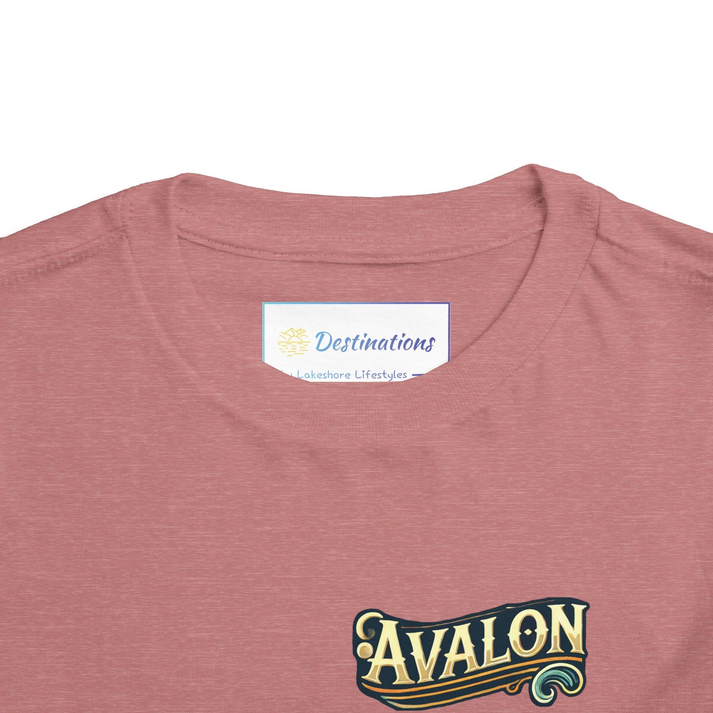 Elegant Avalon Unisex Toddler Short Sleeve Tee