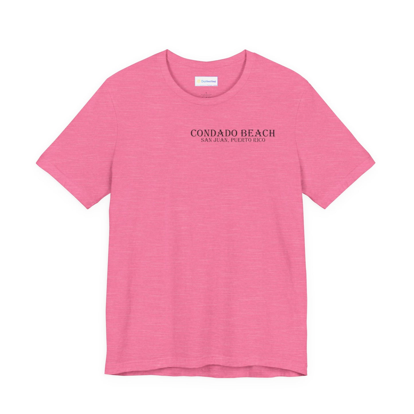 Coastal Vibes Condado Beach Unisex Jersey Short Sleeve Tee