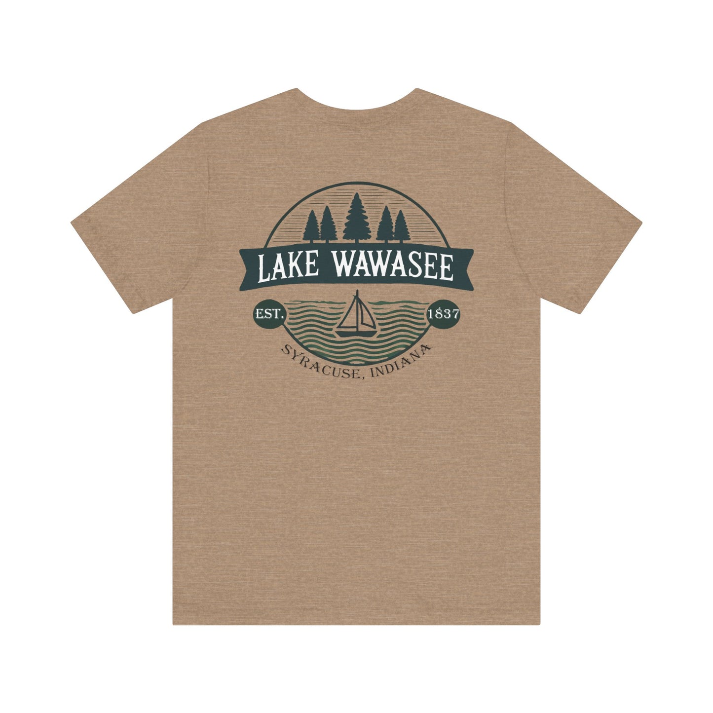 Vintage Lake Wawasee Unisex Jersey Short Sleeve Tee