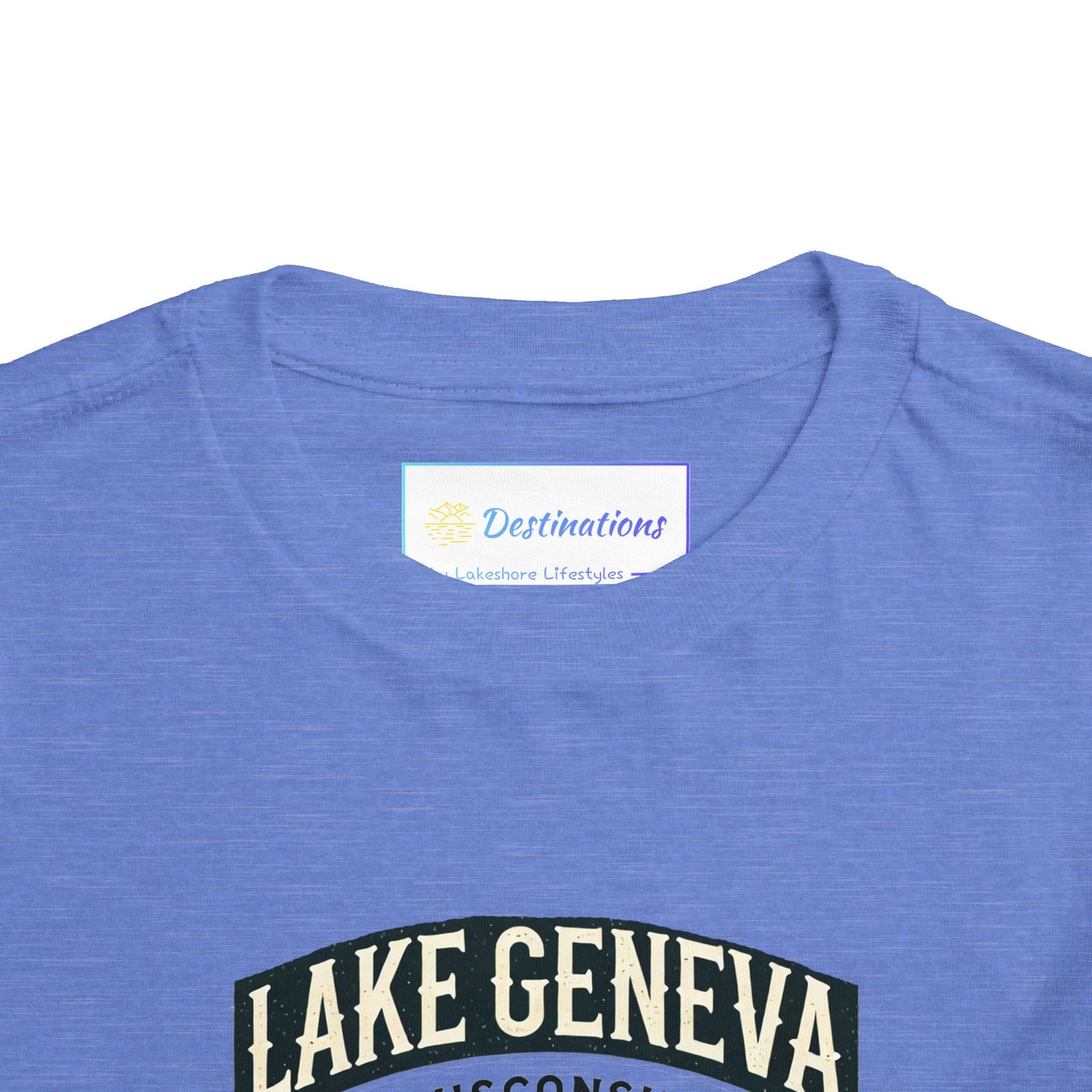 Vintage Lake Geneva Unisex Toddler Short Sleeve Tee