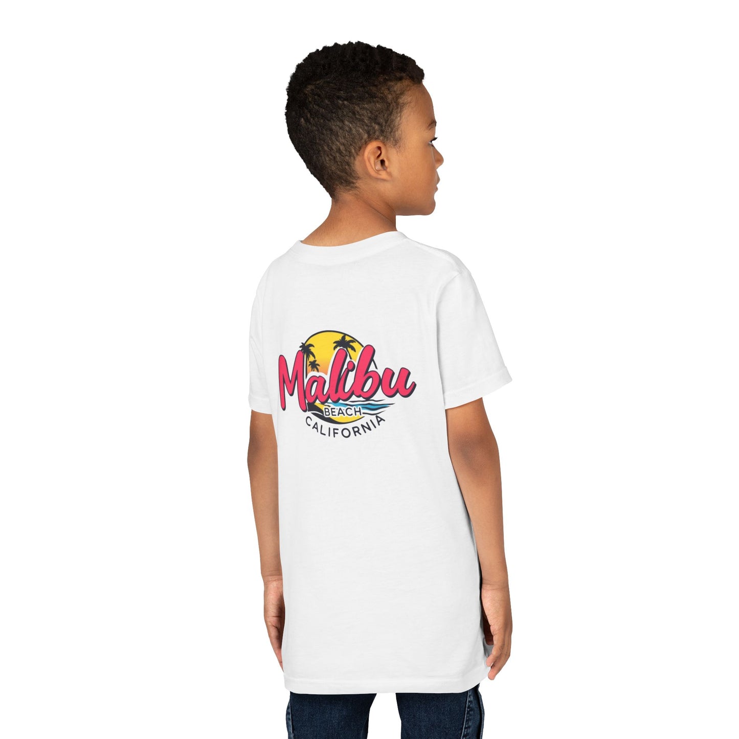 Retro Malibu Unisex Youth Short Sleeve Tee