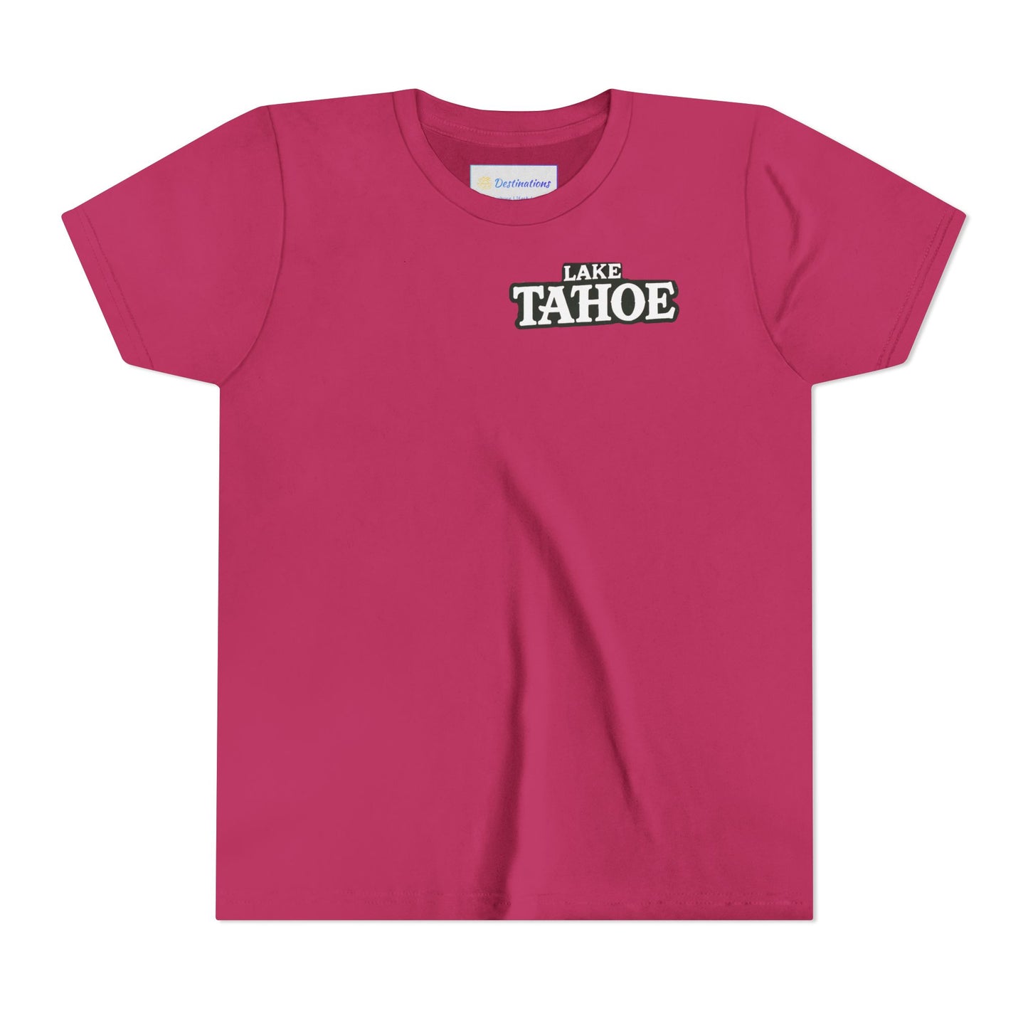 Vintage Lake Tahoe Unisex Youth Short Sleeve Tee