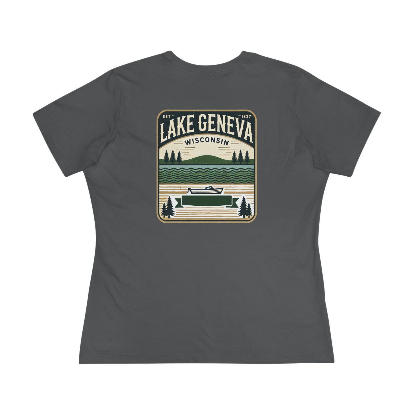 Vintage Lake Geneva Women's Cotton Tee