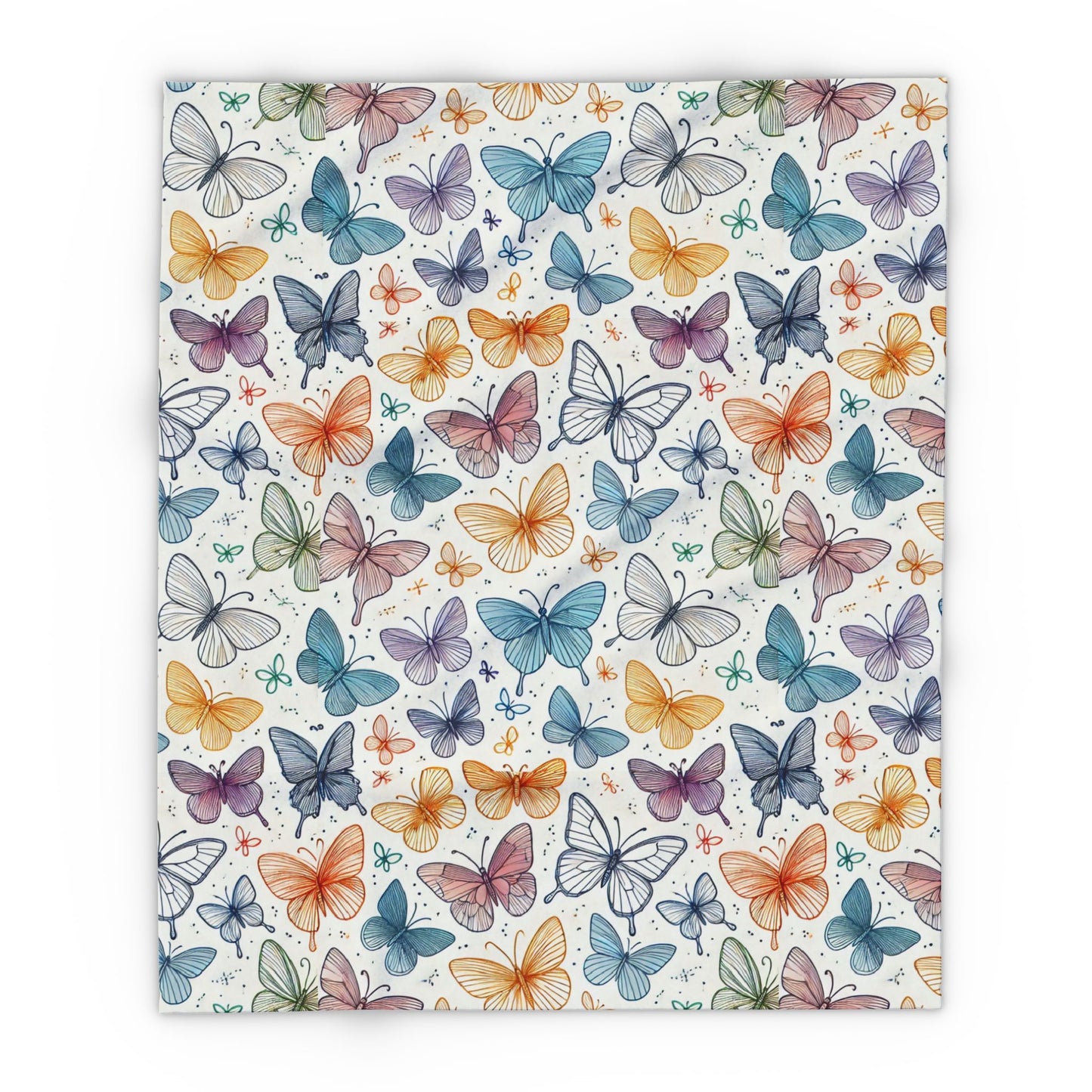 Butterflies Arctic Fleece Blanket