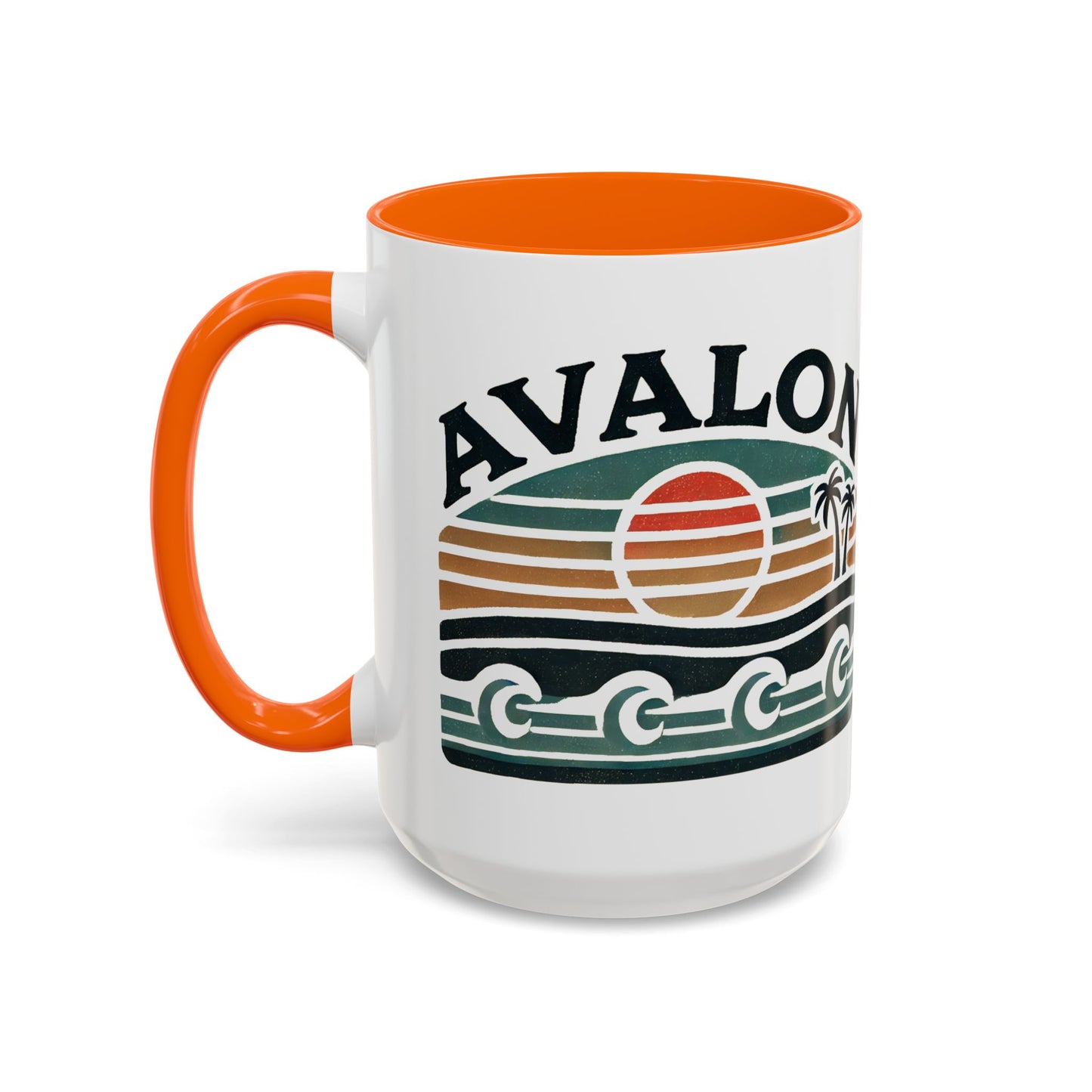 Retro Avalon Accent Coffee Mug