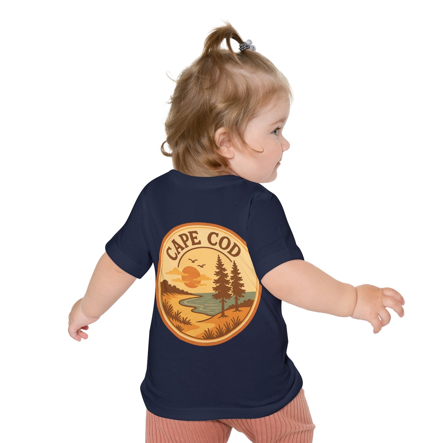 Rustic Cape Cod Unisex Baby Short Sleeve T-Shirt