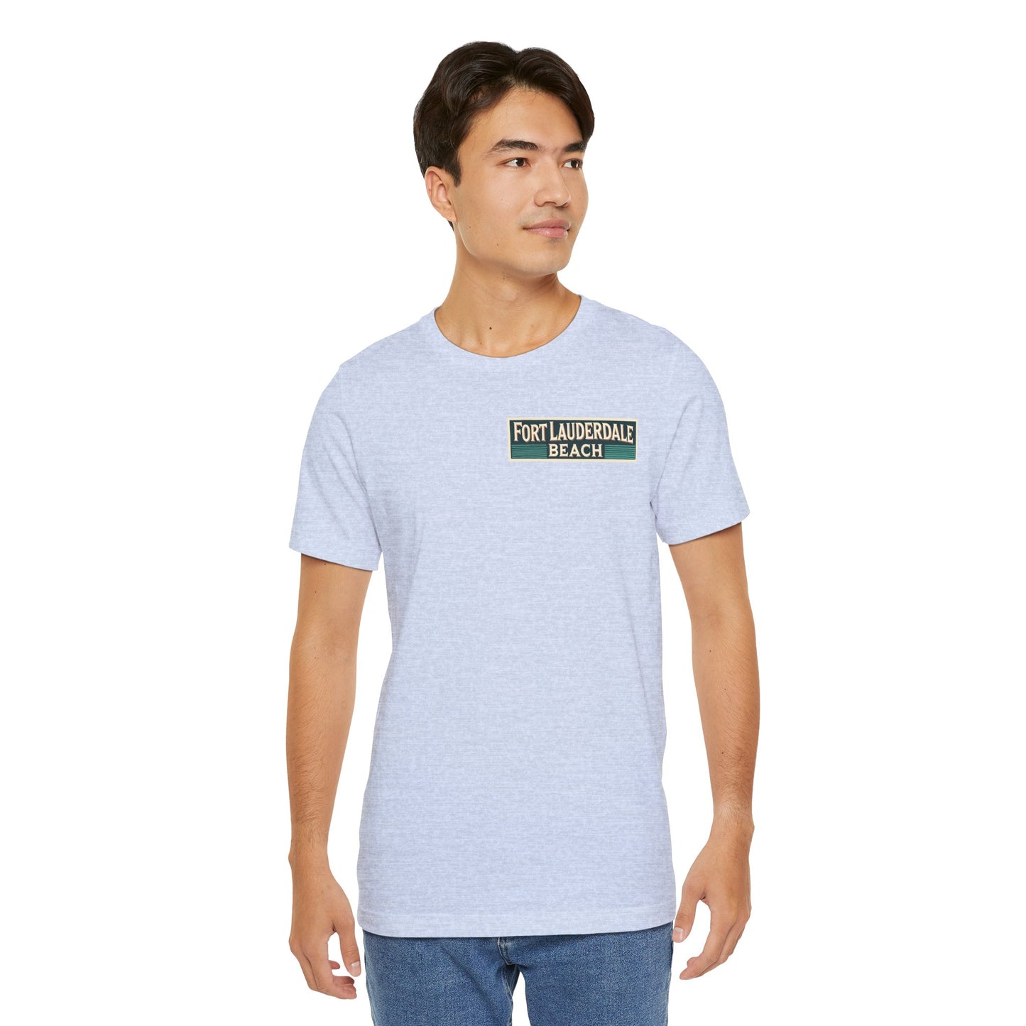 Vintage Fort Lauderdale Unisex Jersey Short Sleeve Tee