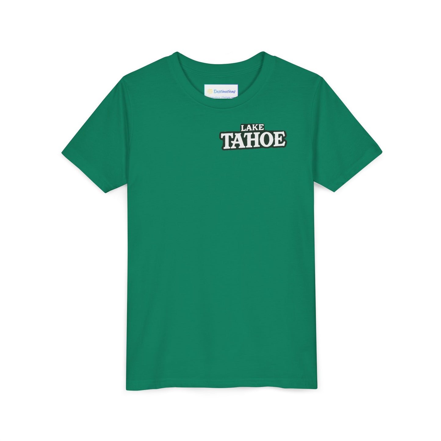 Vintage Lake Tahoe Unisex Youth Short Sleeve Tee
