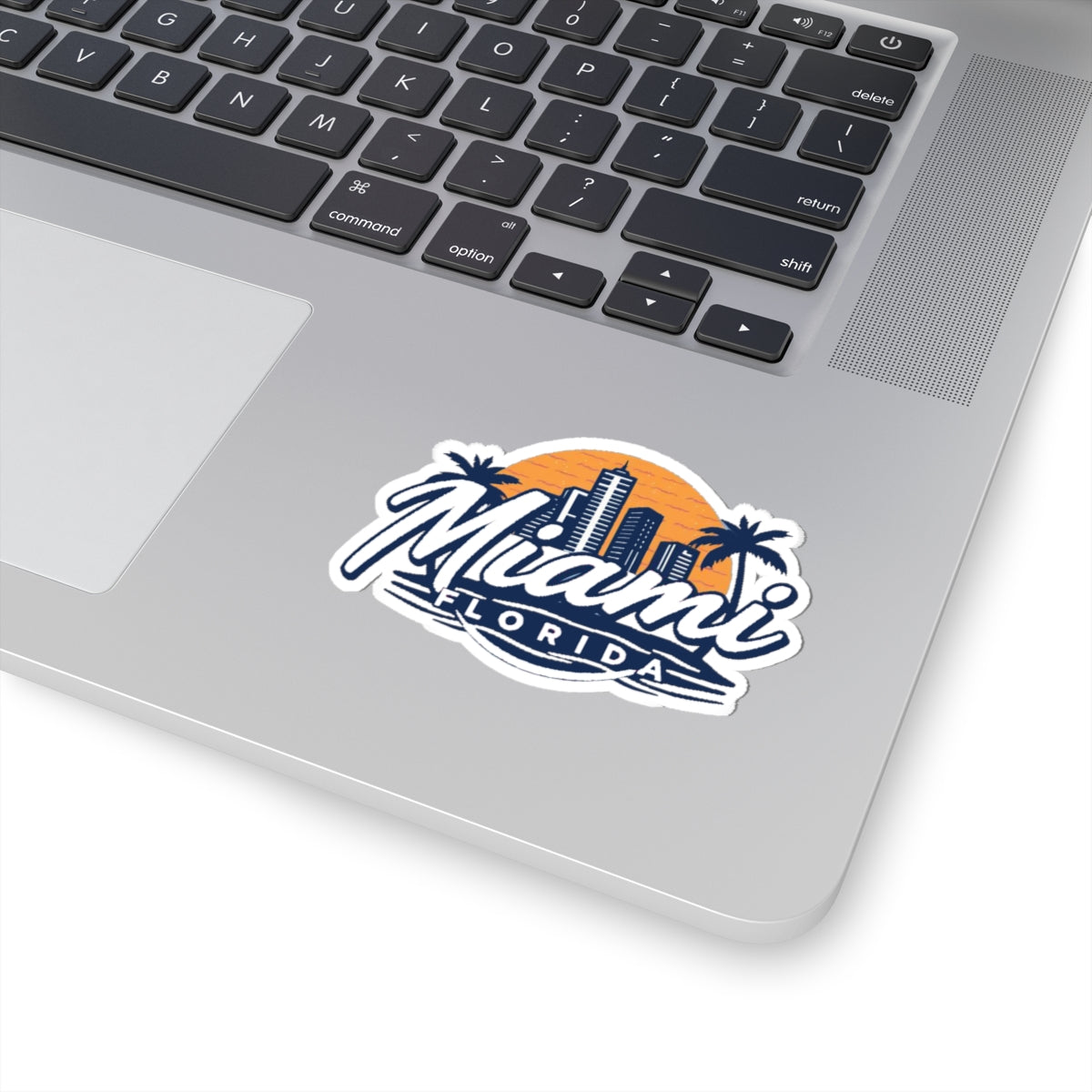 Retro Miami Kiss-Cut Sticker