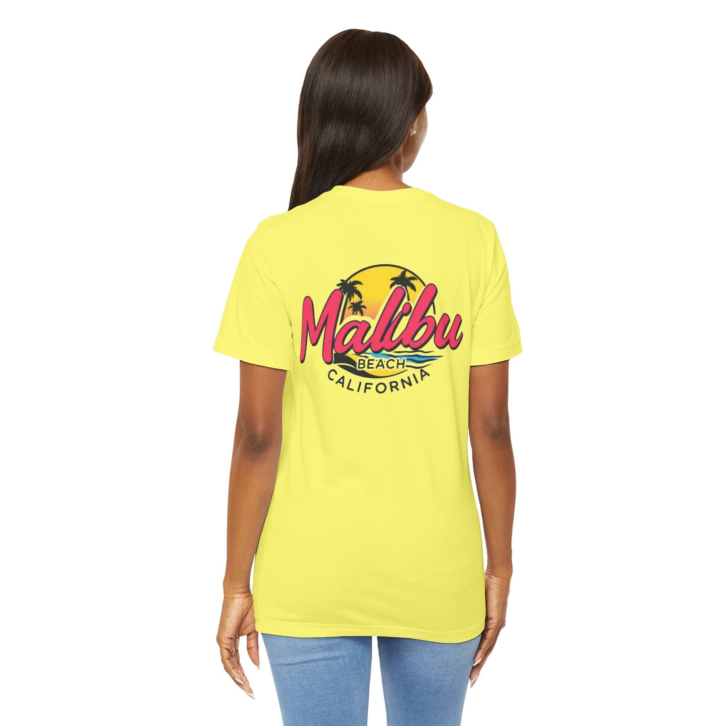 Retro Malibu Unisex Jersey Short Sleeve Tee