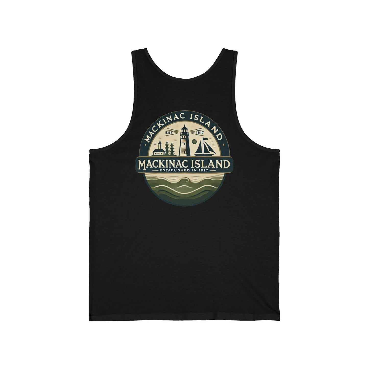 Vintage Mackinac Island Unisex Jersey Tank