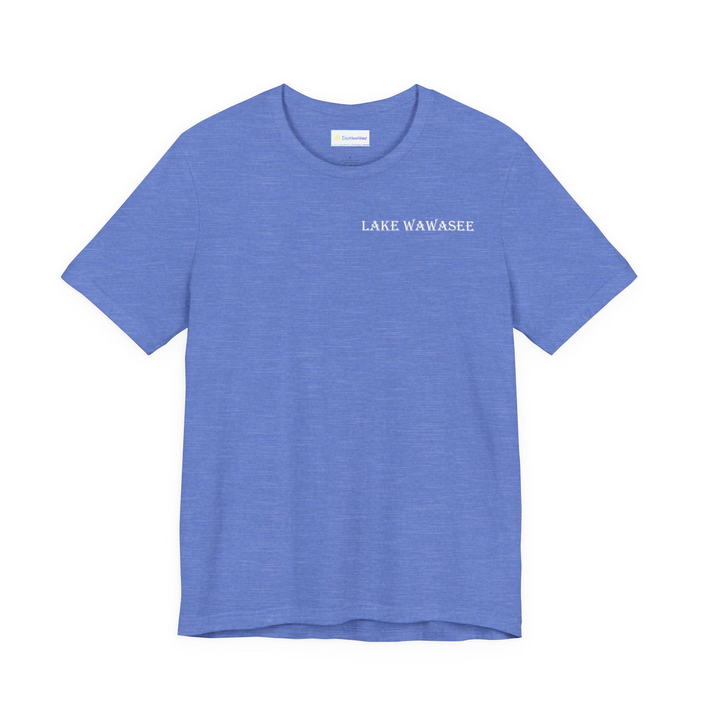 Latitudes Lake Wawasee Unisex Jersey Short Sleeve Tee