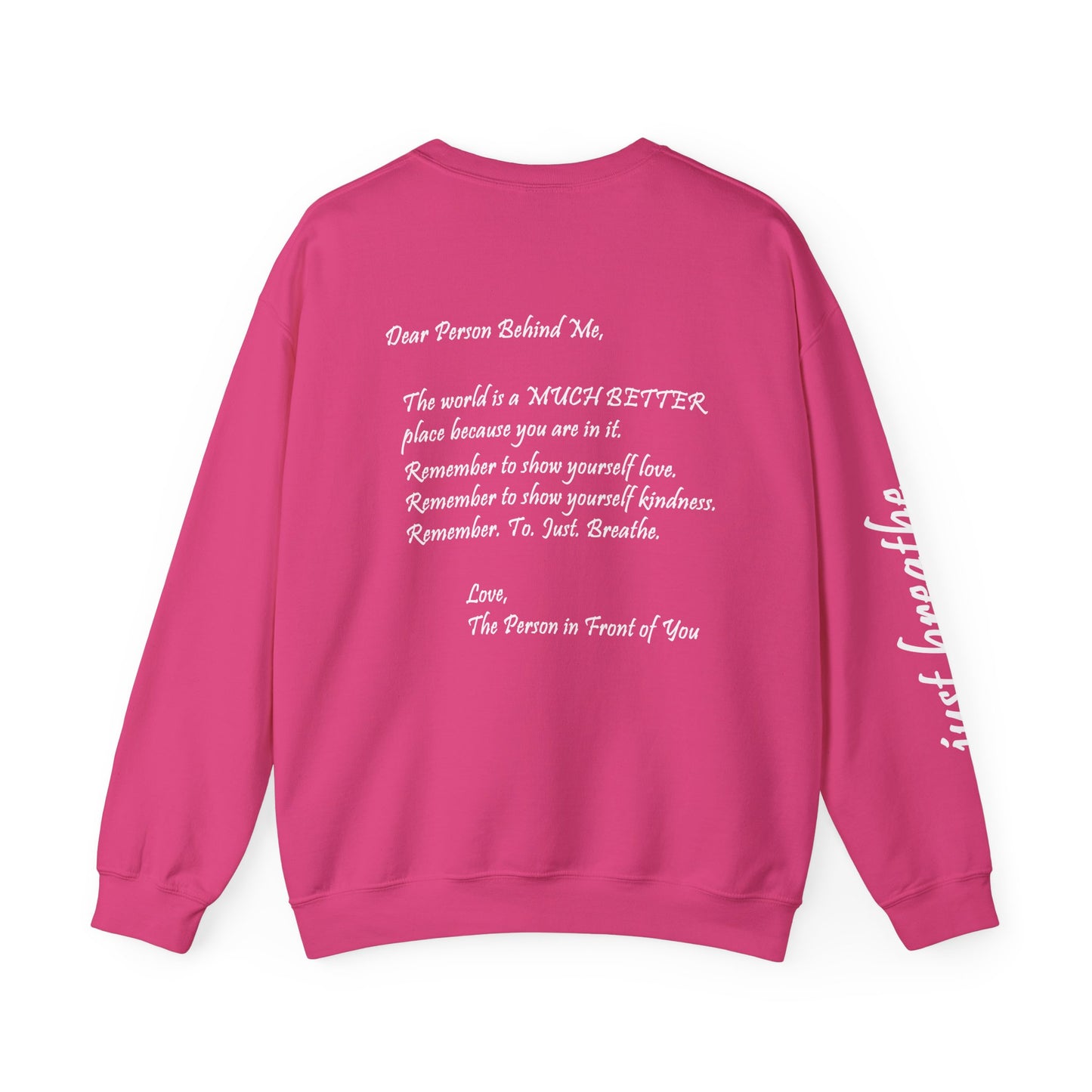 You Are Enough - Mental Health Awareness Heavy Blend Crewneck Sweatshirt