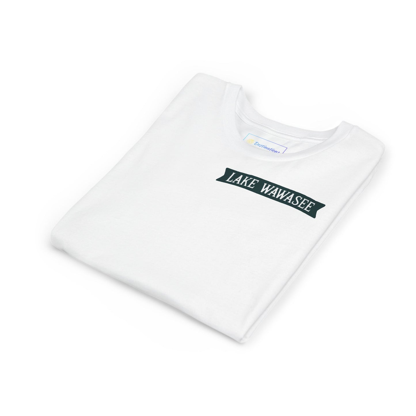 Vintage Lake Wawasee Unisex Youth Short Sleeve Tee