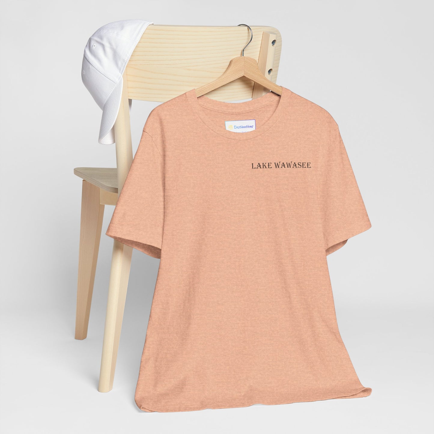 Latitudes Lake Wawasee Unisex Jersey Short Sleeve Tee