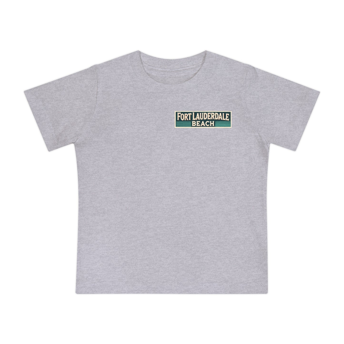 Vintage Fort Lauderdale Unisex Baby Short Sleeve T-Shirt