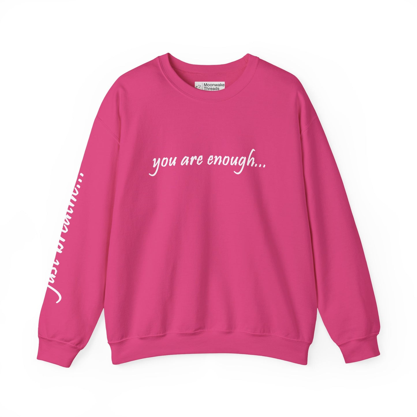 You Are Enough - Mental Health Awareness Heavy Blend Crewneck Sweatshirt