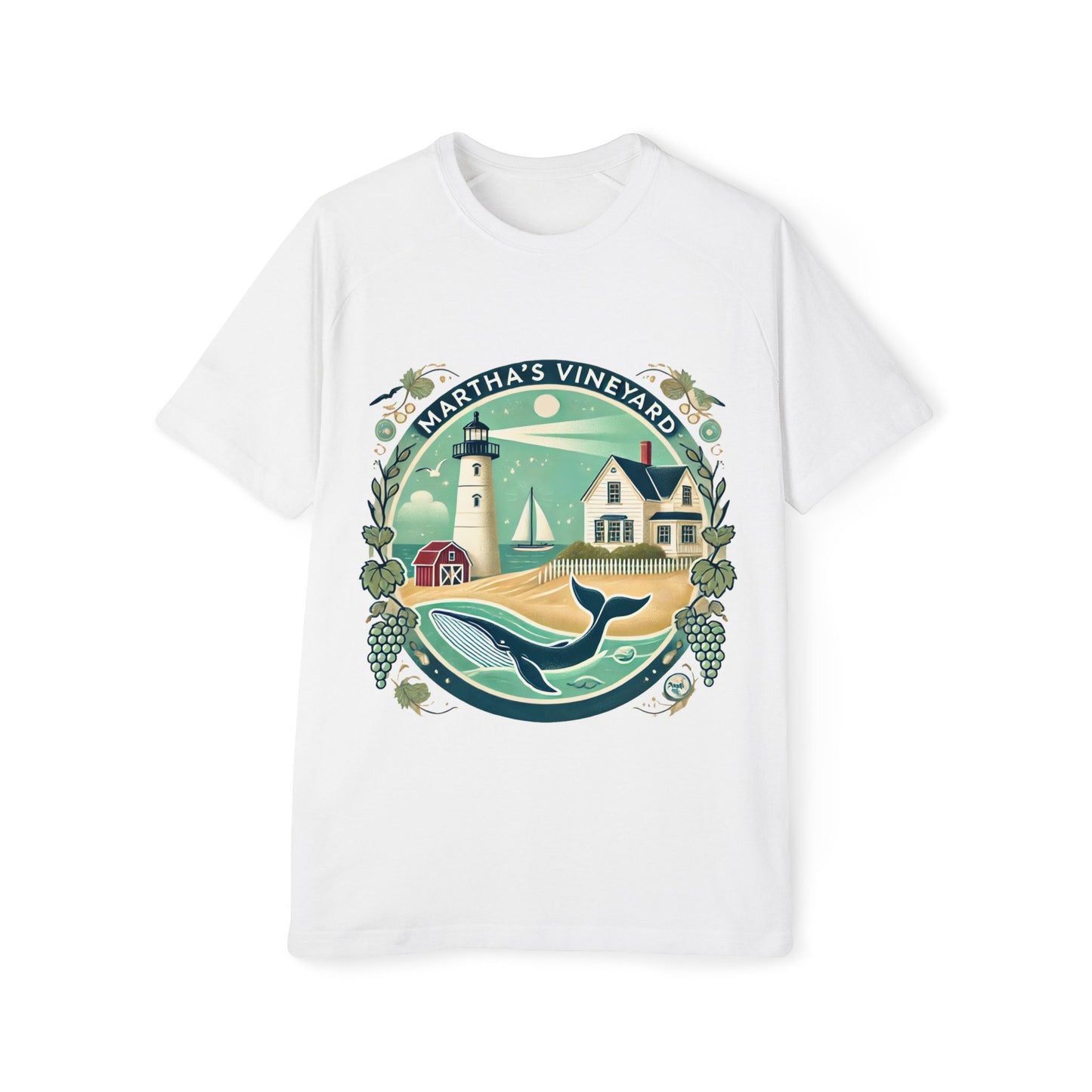 Vintage Martha's Vineyard Men's Raglan T-Shirt