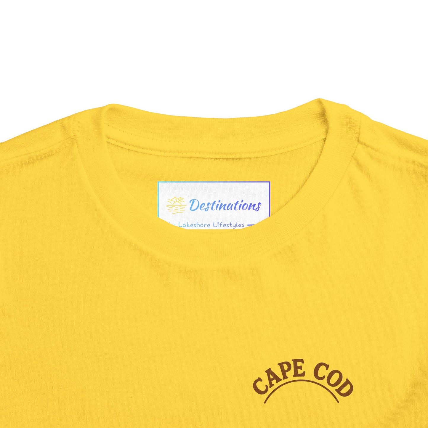 Rustic Cape Cod Unisex Toddler Short Sleeve Tee