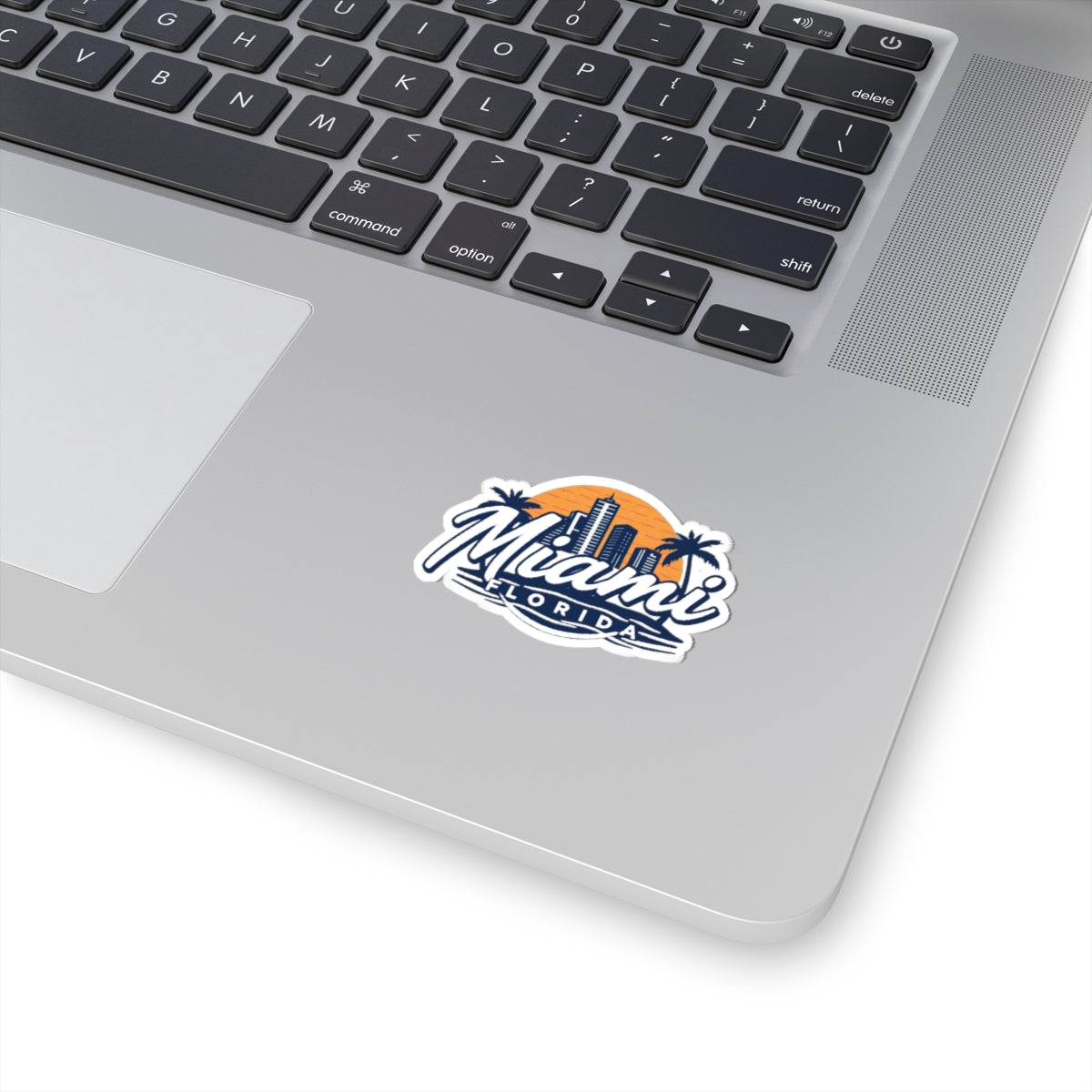 Retro Miami Kiss-Cut Sticker