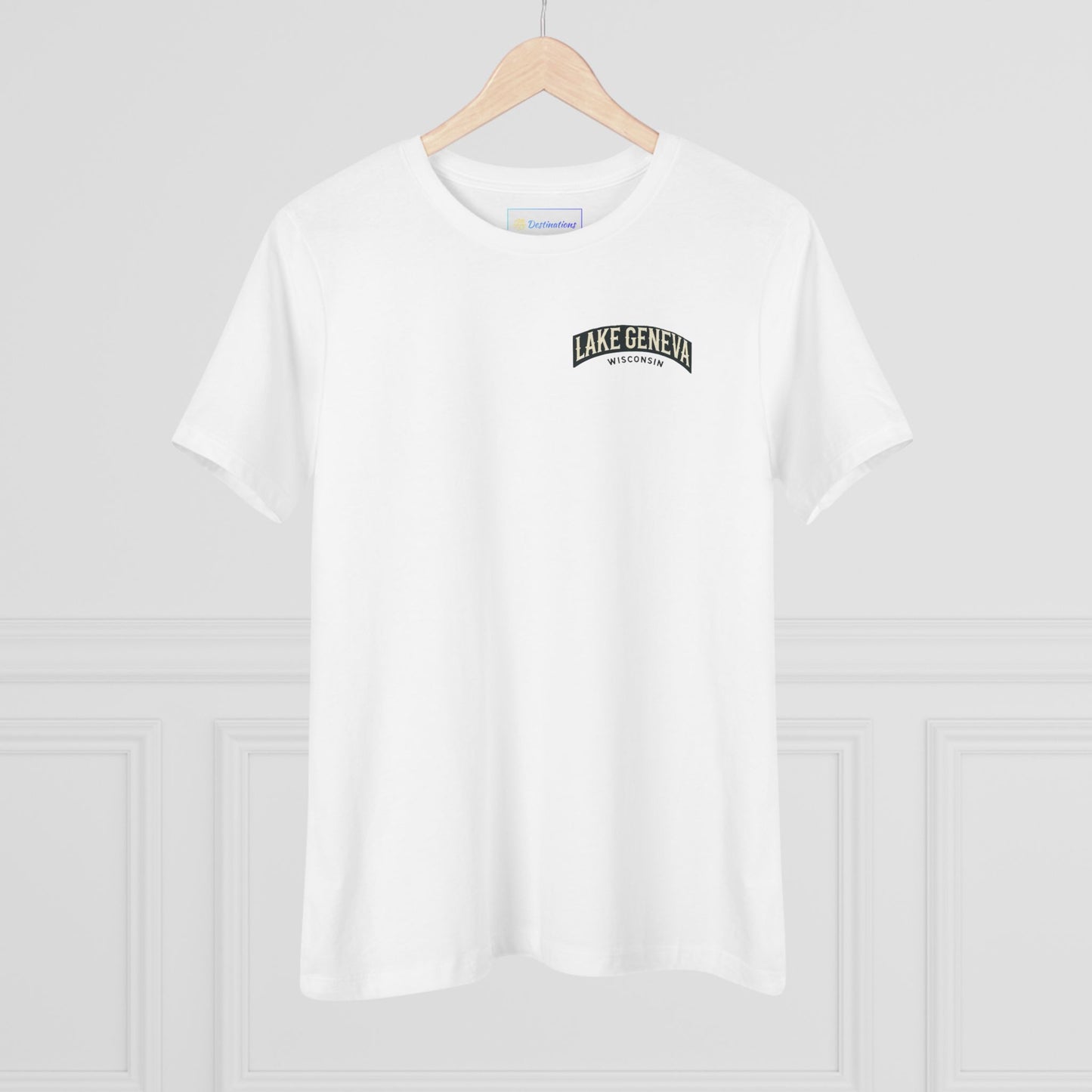 Vintage Lake Geneva Women's Cotton Tee