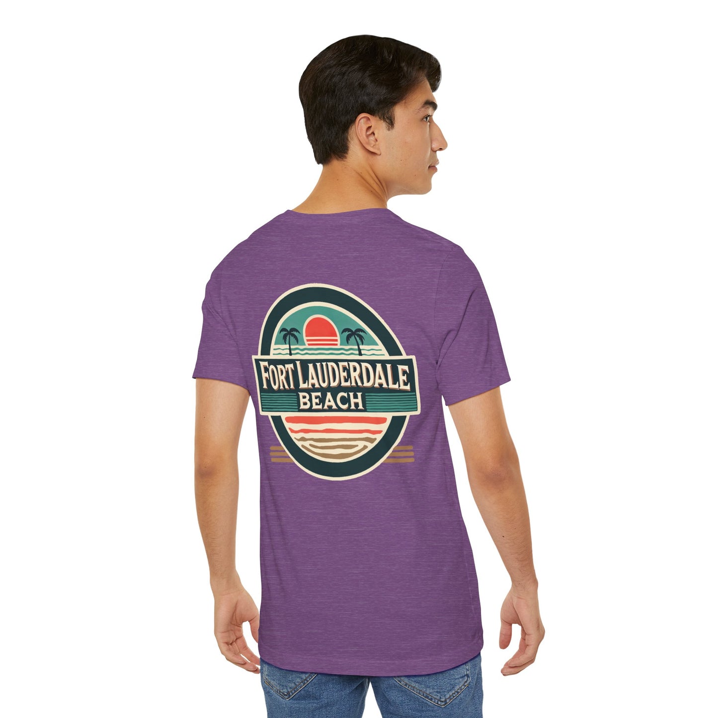 Vintage Fort Lauderdale Unisex Jersey Short Sleeve Tee
