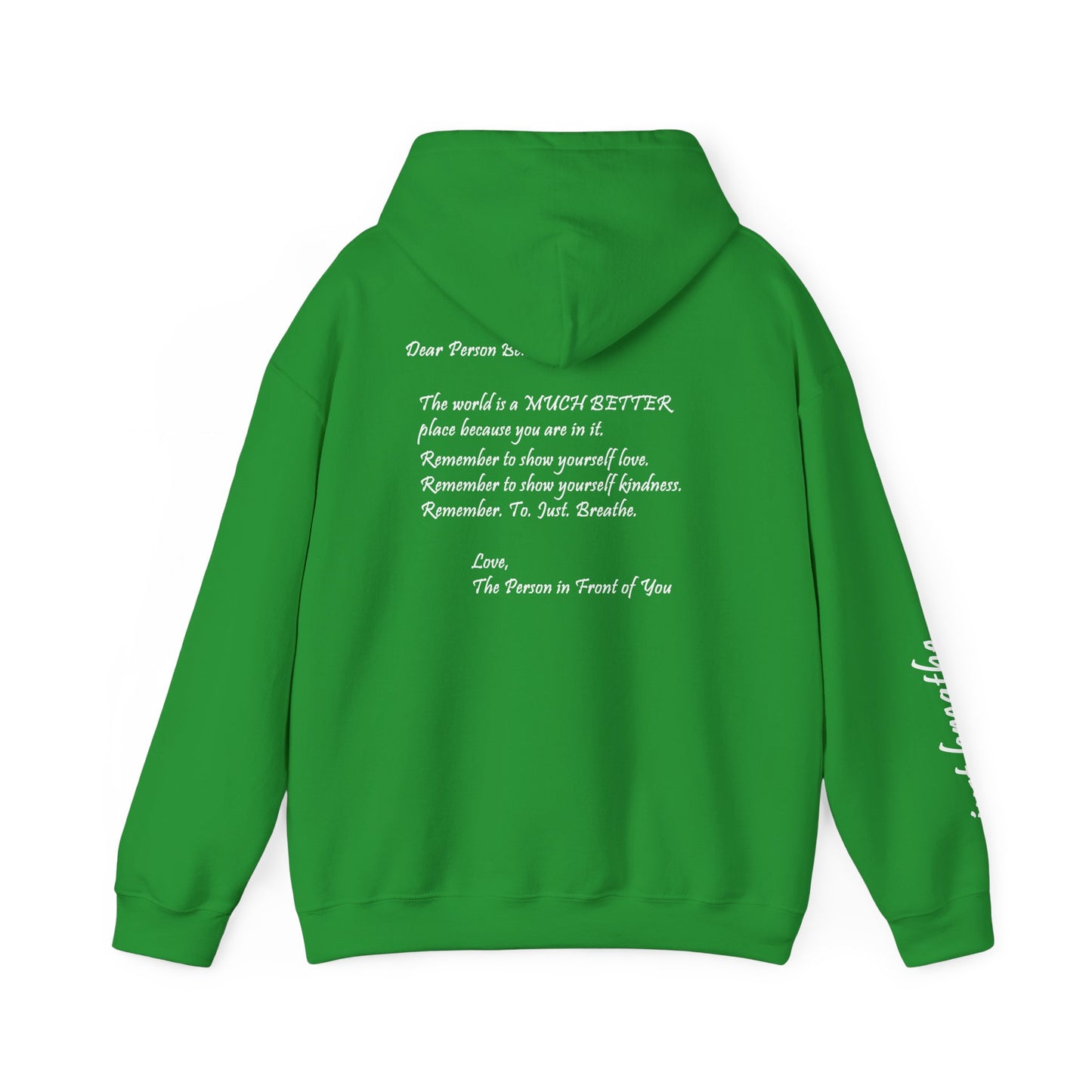 You Are Enough - Mental Health Awareness Cotton Hoodie