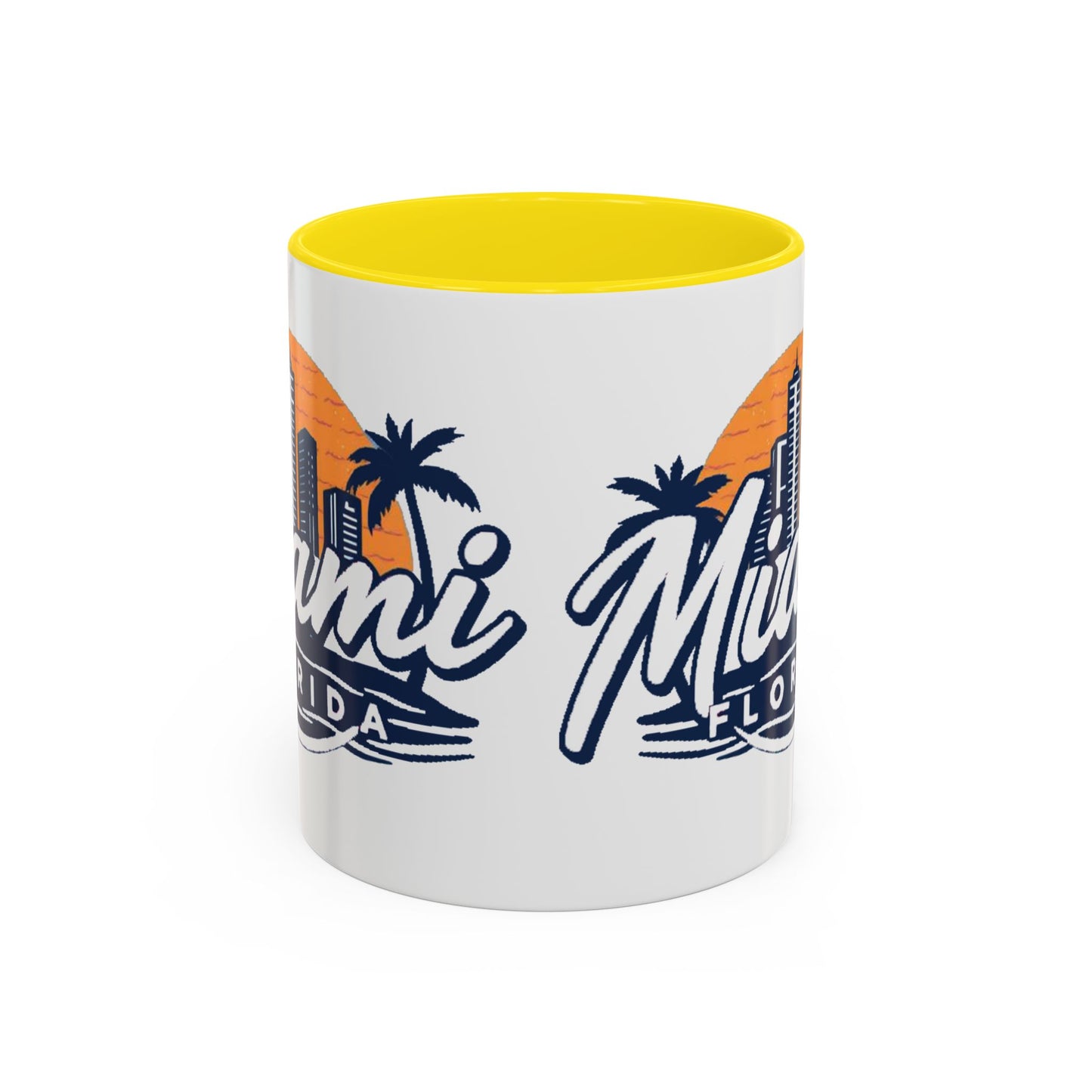 Retro Miami Accent Coffee Mug