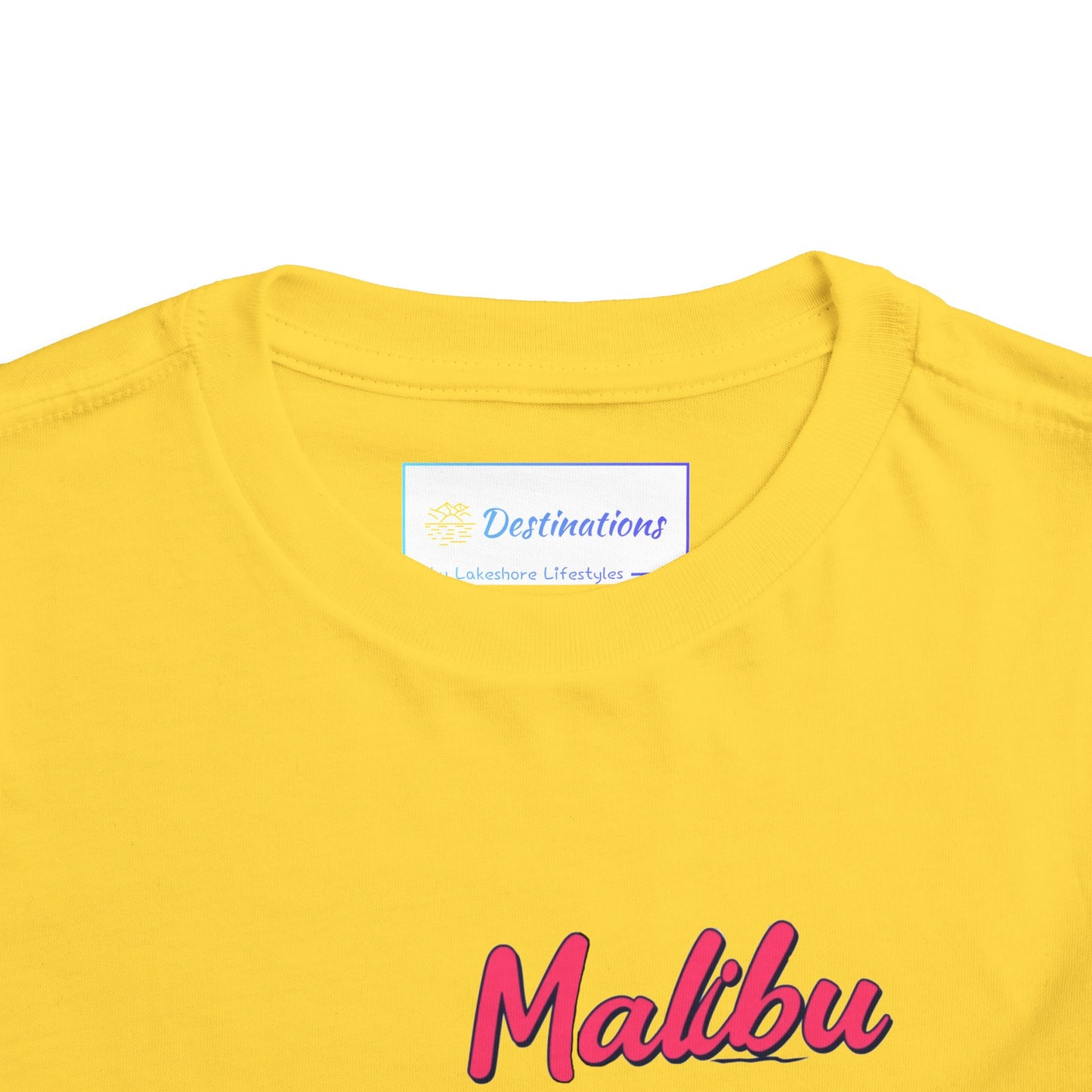 Retro Malibu Unisex Toddler Short Sleeve Tee