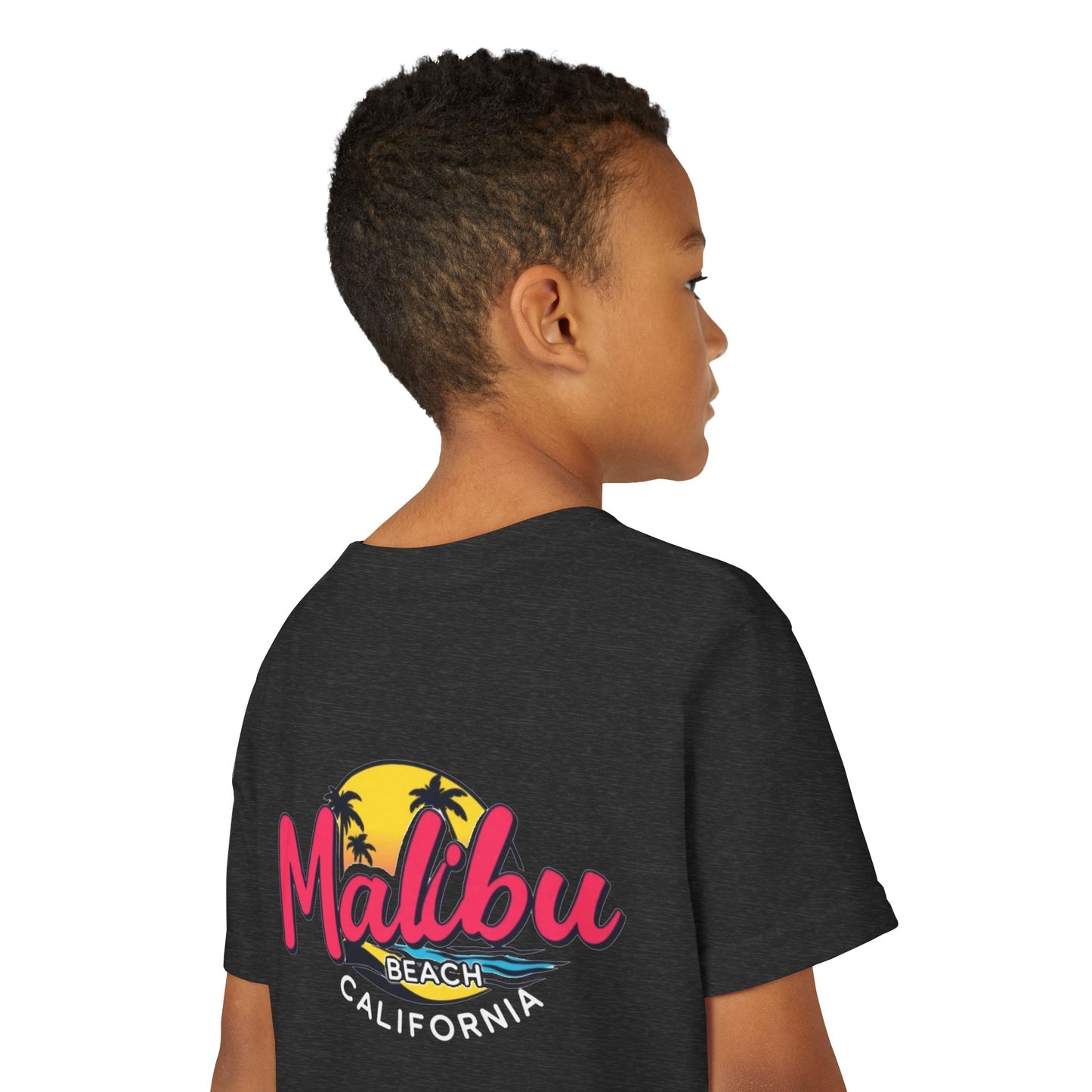 Retro Malibu Unisex Youth Short Sleeve Tee